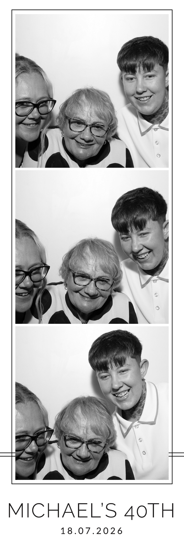 Michael's 40th | View more photos from the event at gallery.blissbooth.co.uk/u/BlissBooth/Michaels-40th