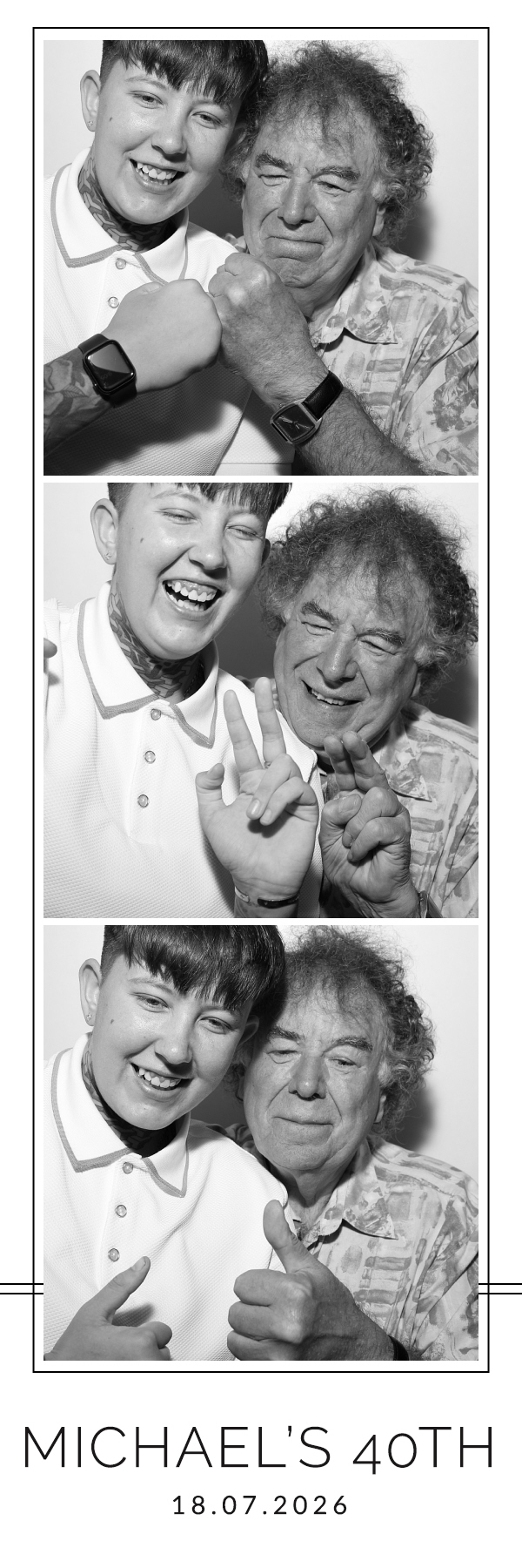 Michael's 40th | View more photos from the event at gallery.blissbooth.co.uk/u/BlissBooth/Michaels-40th
