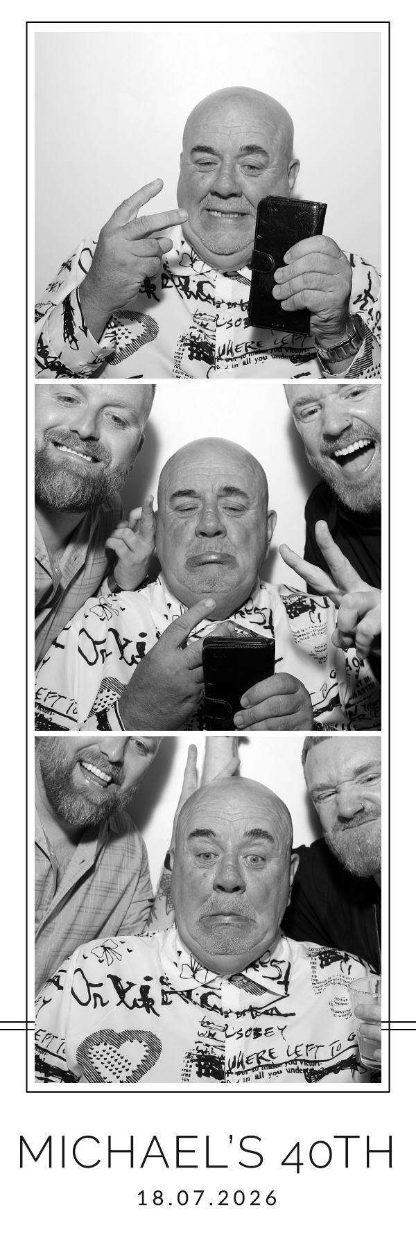 Michael's 40th | View more photos from the event at gallery.blissbooth.co.uk/u/BlissBooth/Michaels-40th