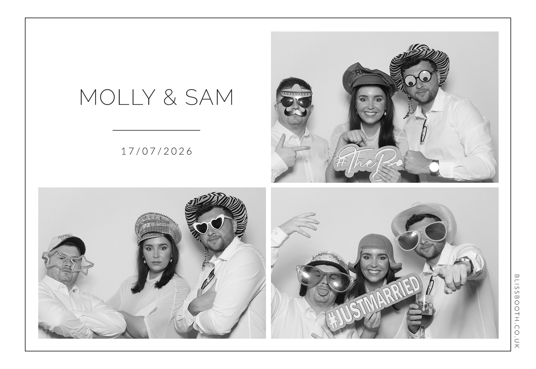 Molly and Sam | View more photos from the event at gallery.blissbooth.co.uk/u/BlissBooth/Molly-and-Sam