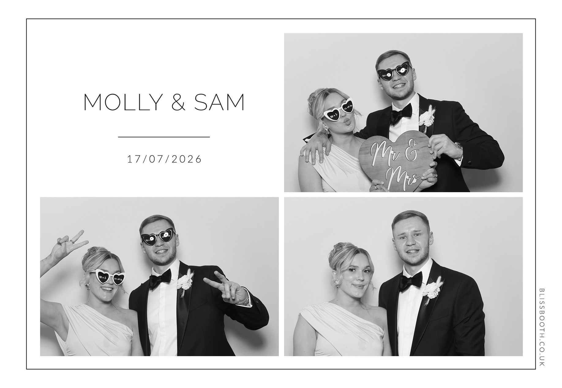Molly and Sam | View more photos from the event at gallery.blissbooth.co.uk/u/BlissBooth/Molly-and-Sam