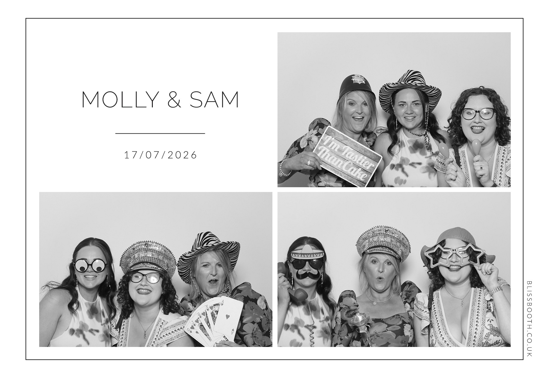 Molly and Sam | View more photos from the event at gallery.blissbooth.co.uk/u/BlissBooth/Molly-and-Sam
