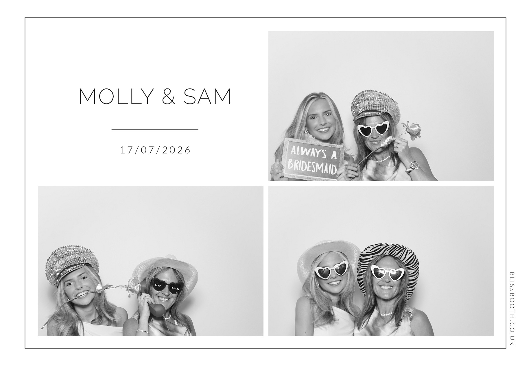 Molly and Sam | View more photos from the event at gallery.blissbooth.co.uk/u/BlissBooth/Molly-and-Sam