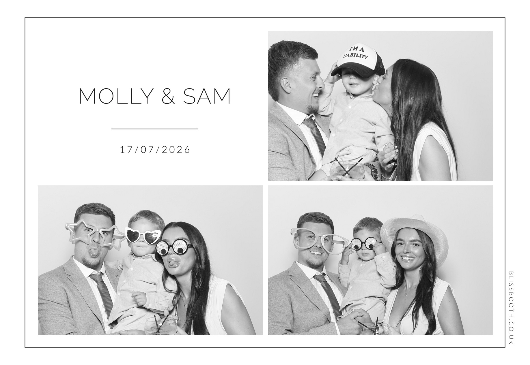 Molly and Sam | View more photos from the event at gallery.blissbooth.co.uk/u/BlissBooth/Molly-and-Sam