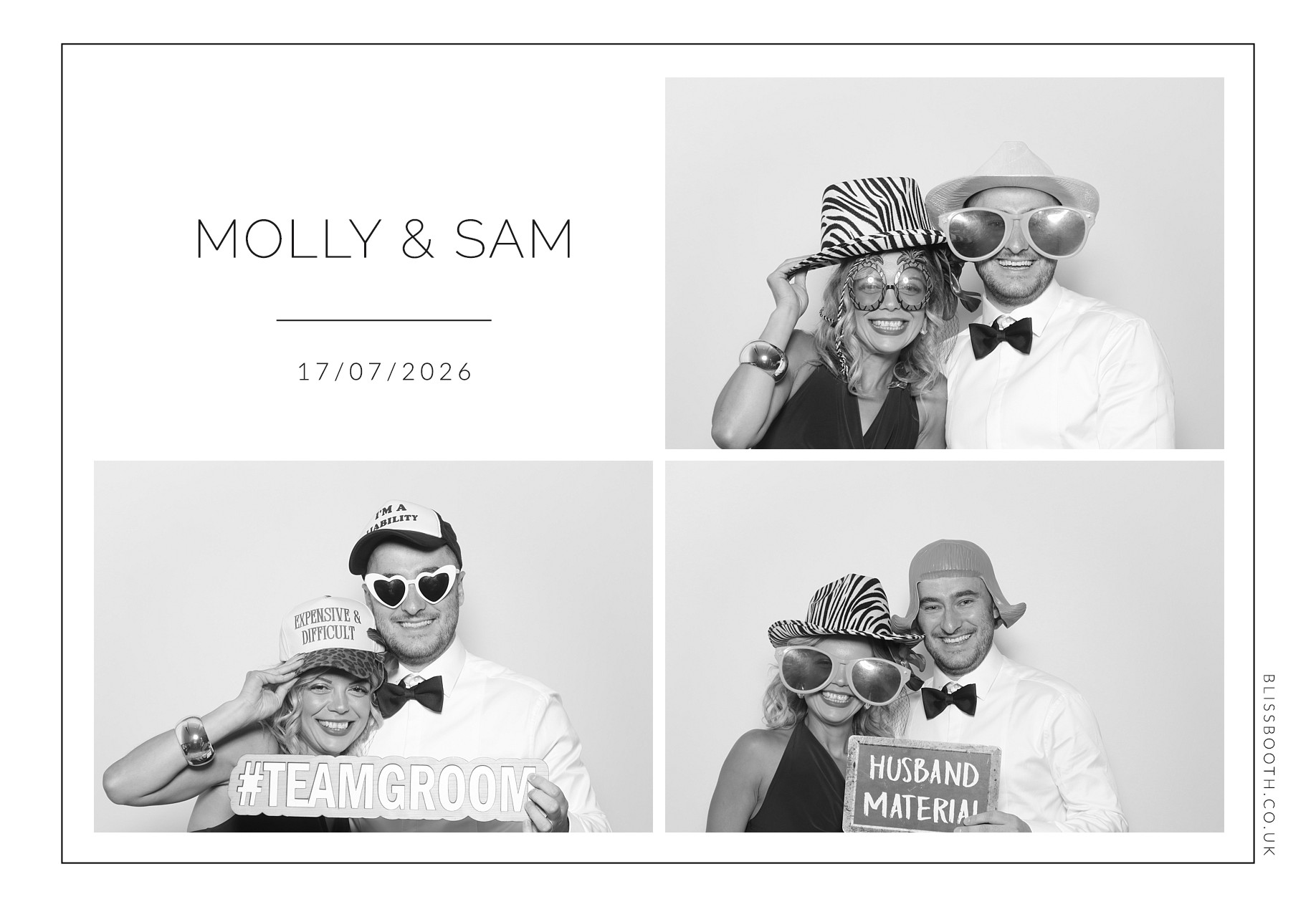 Molly and Sam | View more photos from the event at gallery.blissbooth.co.uk/u/BlissBooth/Molly-and-Sam