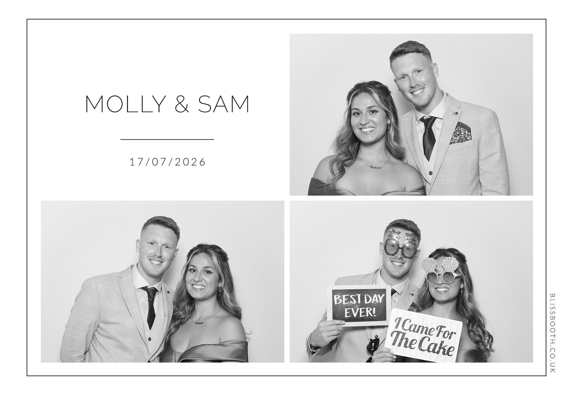 Molly and Sam | View more photos from the event at gallery.blissbooth.co.uk/u/BlissBooth/Molly-and-Sam