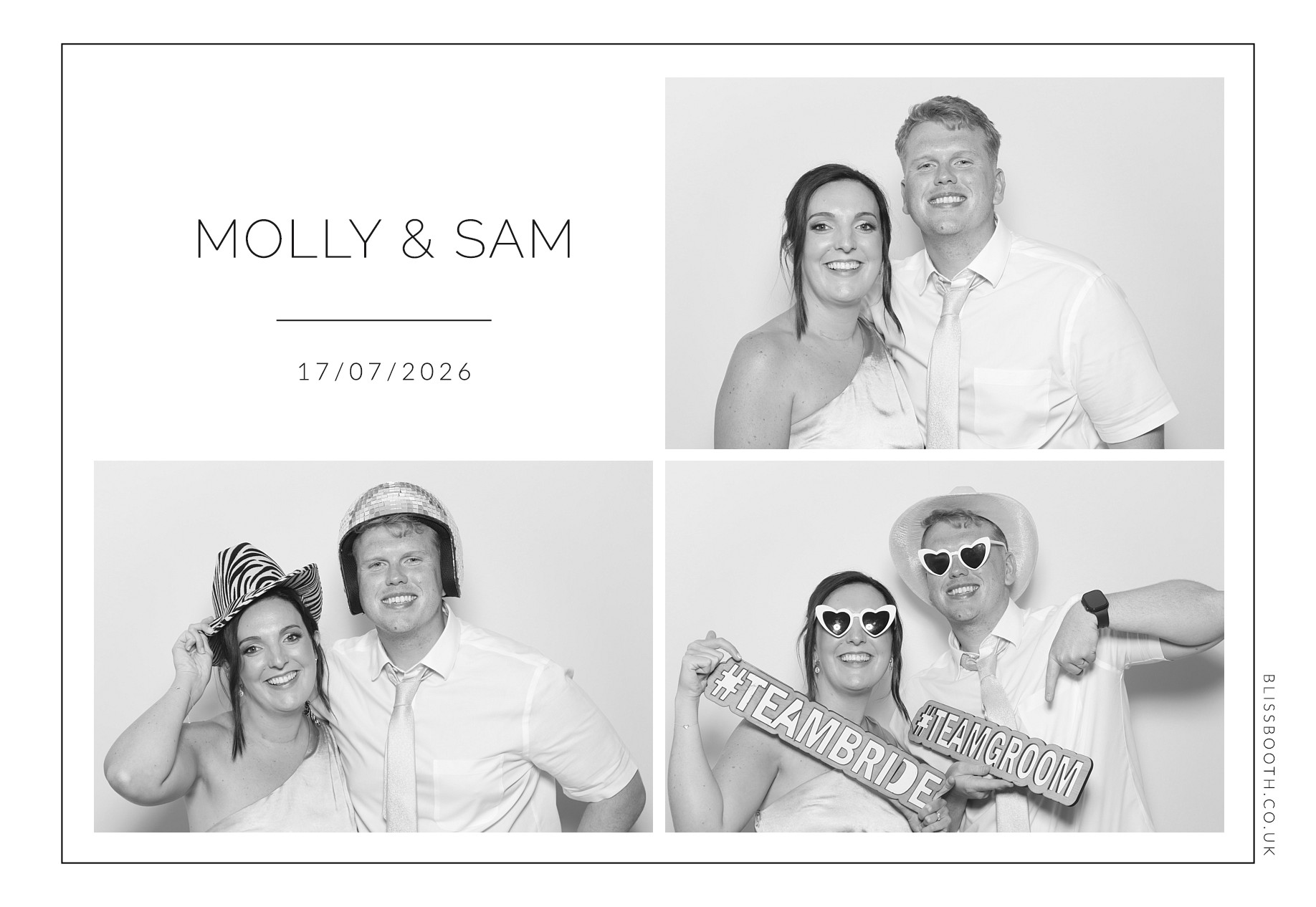 Molly and Sam | View more photos from the event at gallery.blissbooth.co.uk/u/BlissBooth/Molly-and-Sam