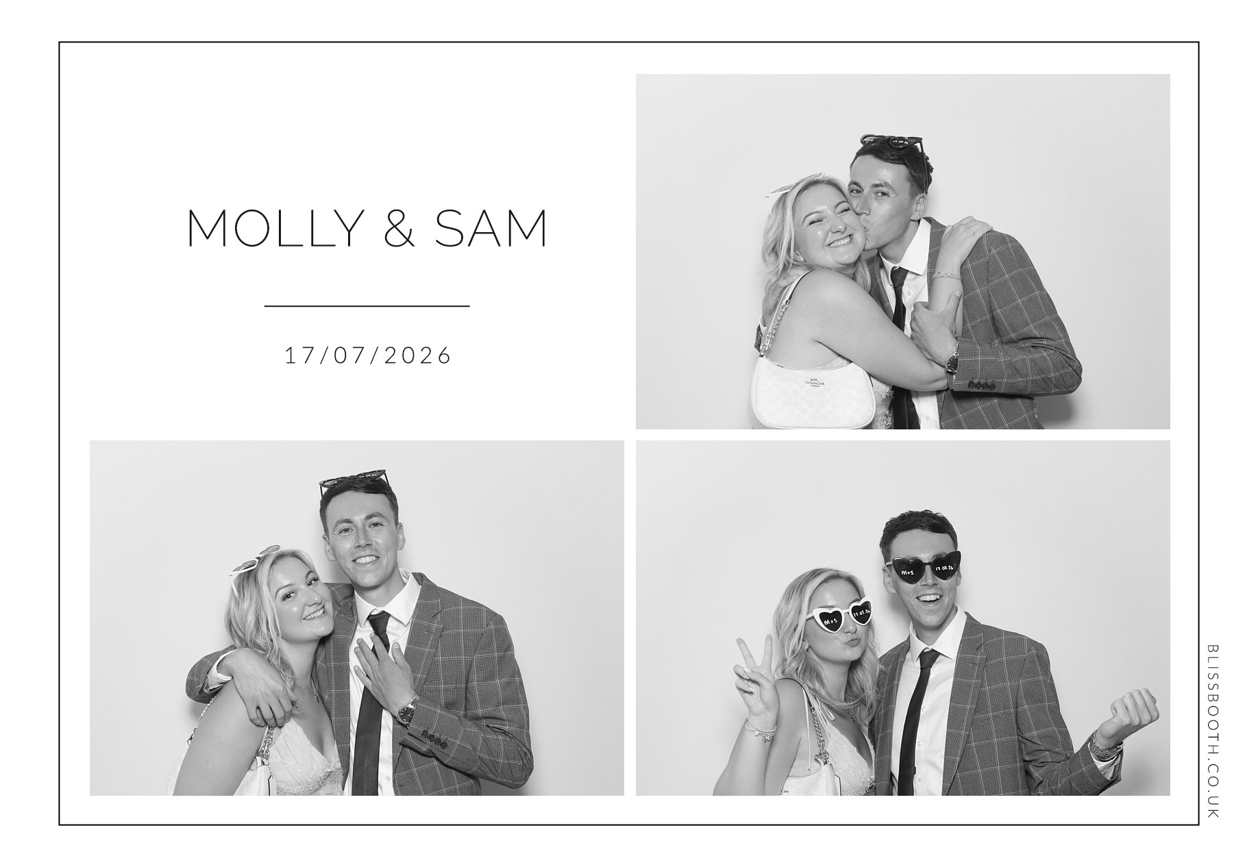 Molly and Sam | View more photos from the event at gallery.blissbooth.co.uk/u/BlissBooth/Molly-and-Sam