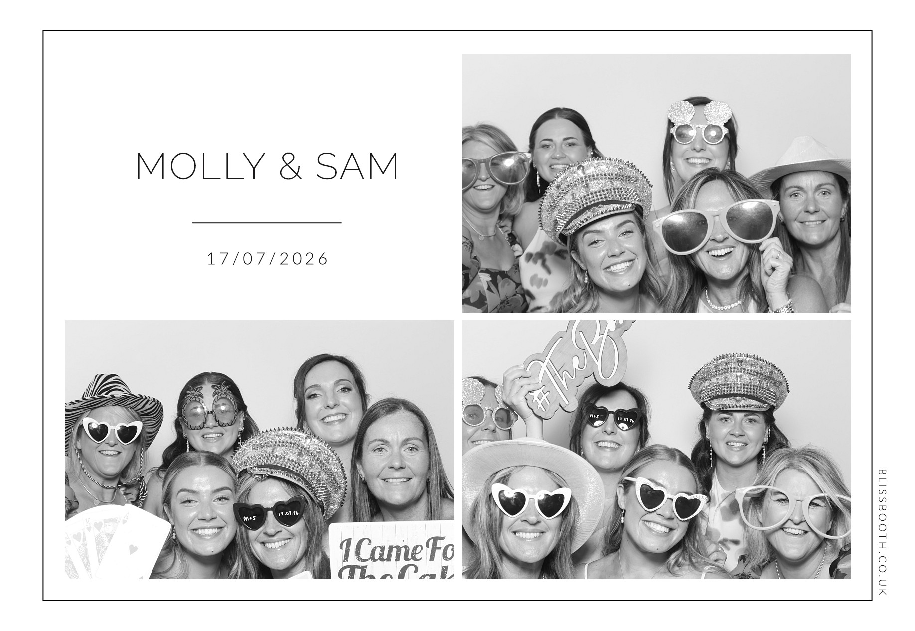 Molly and Sam | View more photos from the event at gallery.blissbooth.co.uk/u/BlissBooth/Molly-and-Sam