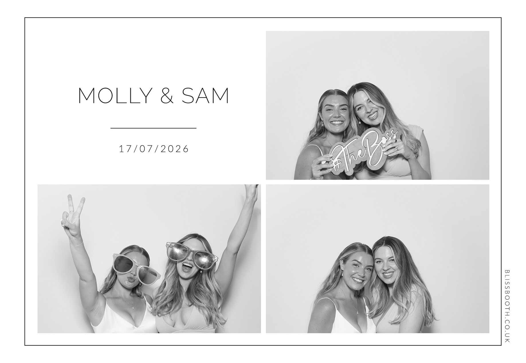 Molly and Sam | View more photos from the event at gallery.blissbooth.co.uk/u/BlissBooth/Molly-and-Sam