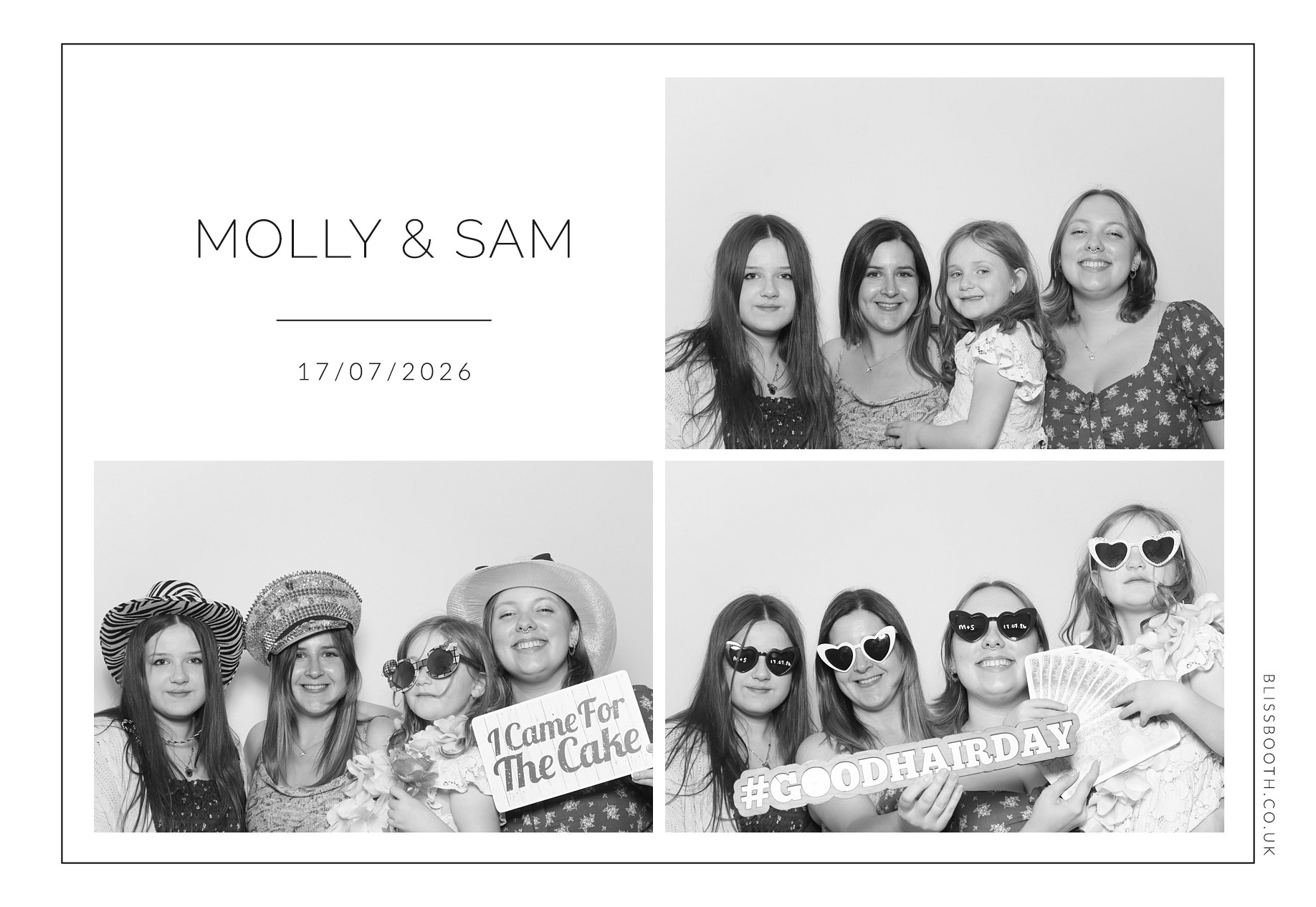 Molly and Sam | View more photos from the event at gallery.blissbooth.co.uk/u/BlissBooth/Molly-and-Sam