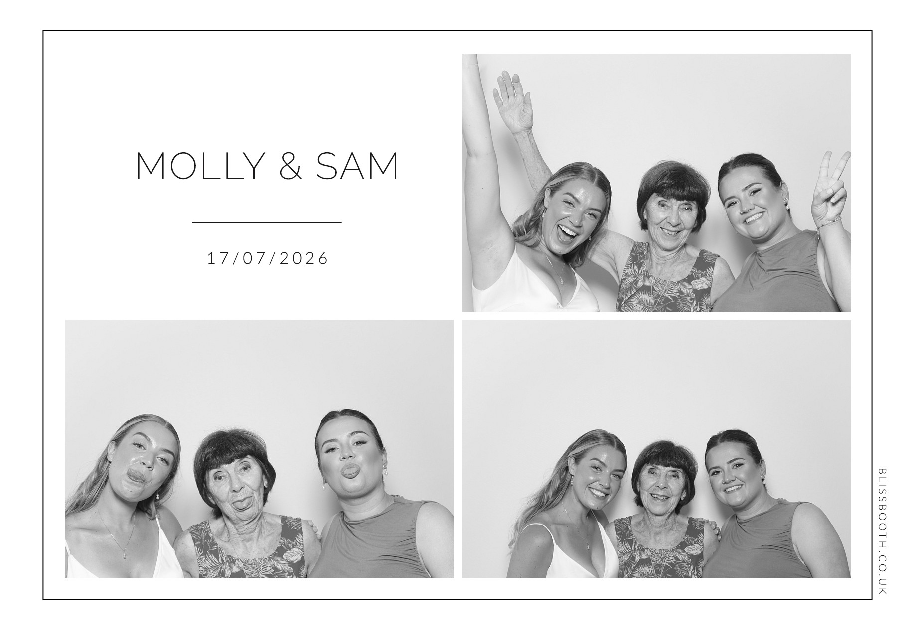 Molly and Sam | View more photos from the event at gallery.blissbooth.co.uk/u/BlissBooth/Molly-and-Sam