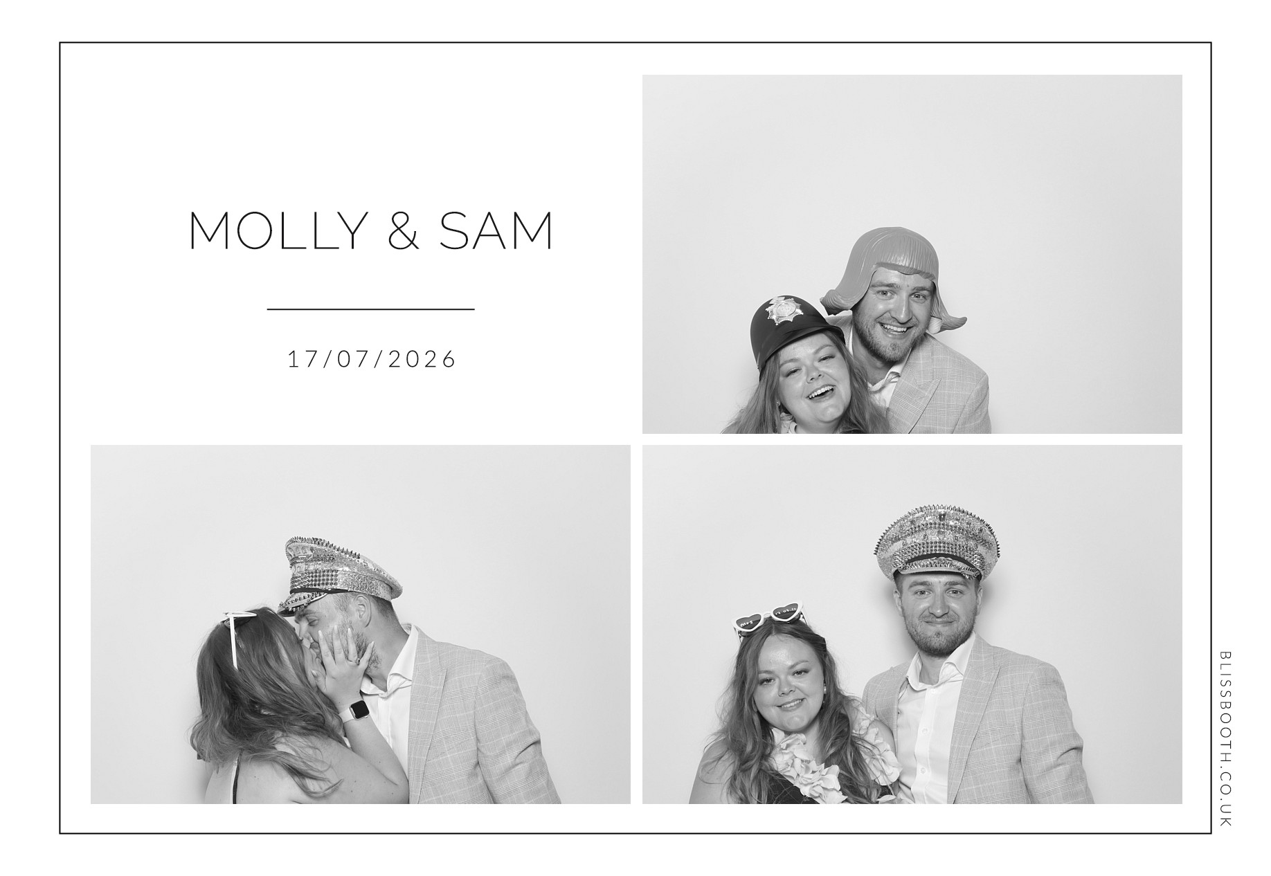 Molly and Sam | View more photos from the event at gallery.blissbooth.co.uk/u/BlissBooth/Molly-and-Sam