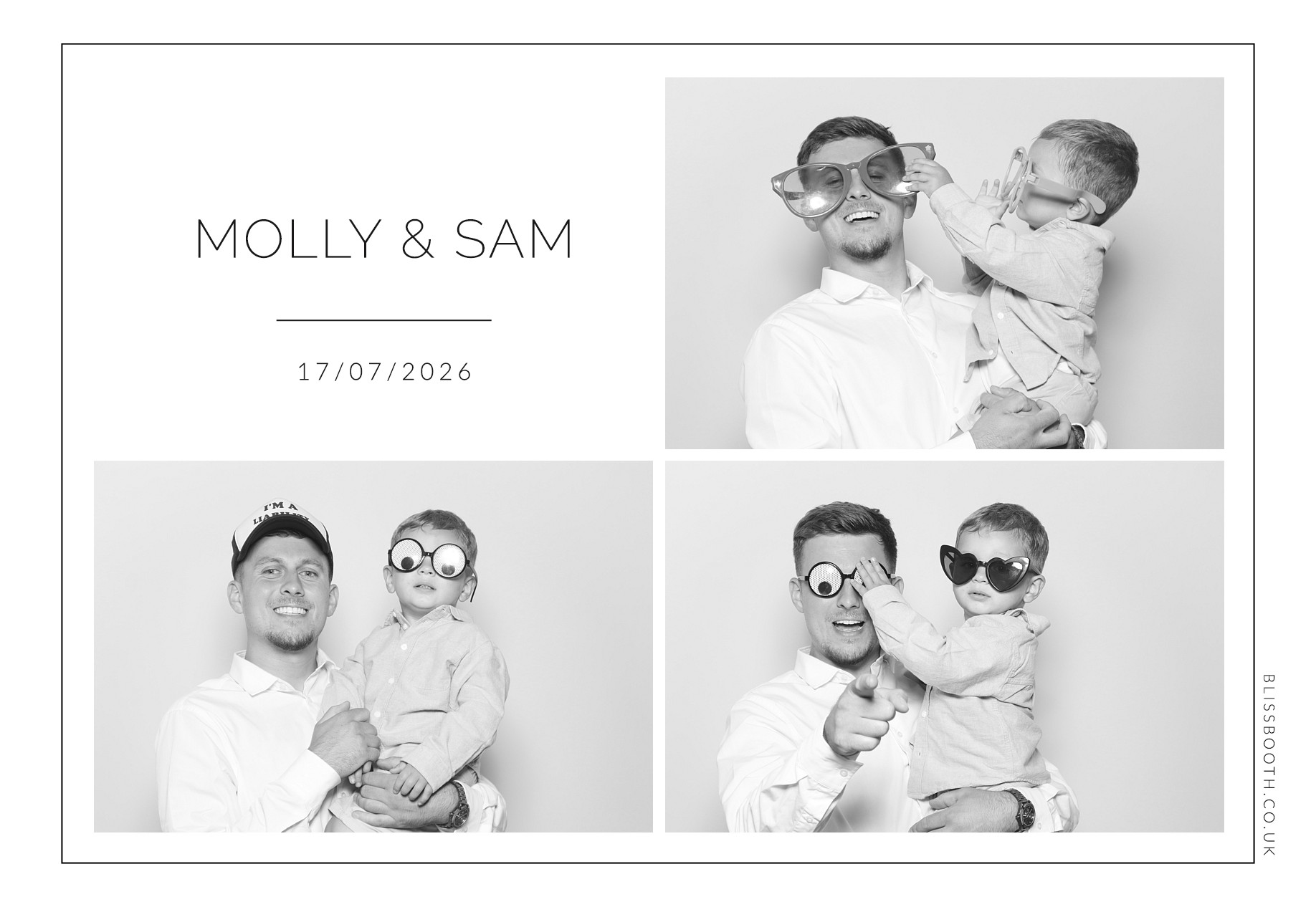Molly and Sam | View more photos from the event at gallery.blissbooth.co.uk/u/BlissBooth/Molly-and-Sam