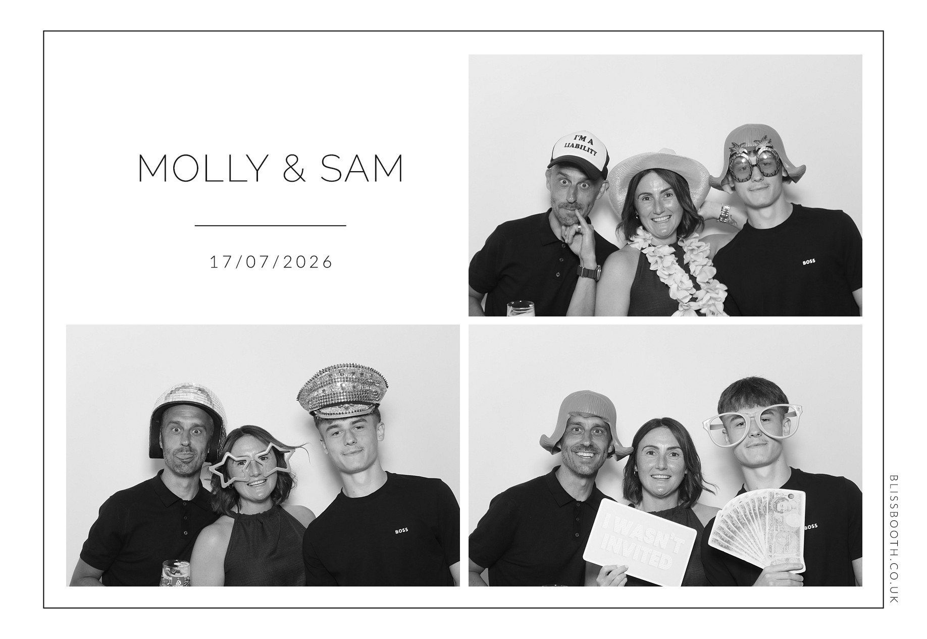 Molly and Sam | View more photos from the event at gallery.blissbooth.co.uk/u/BlissBooth/Molly-and-Sam
