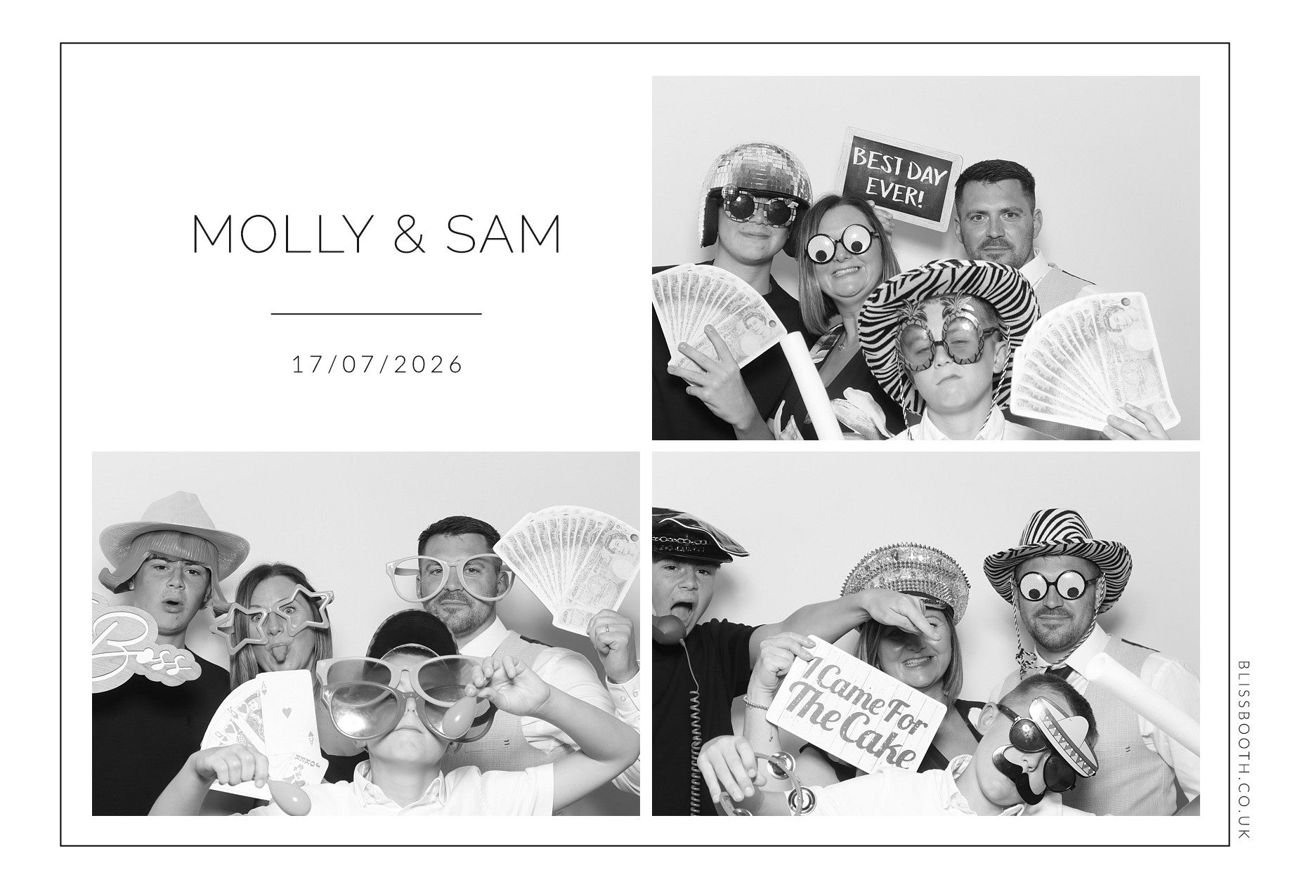 Molly and Sam | View more photos from the event at gallery.blissbooth.co.uk/u/BlissBooth/Molly-and-Sam