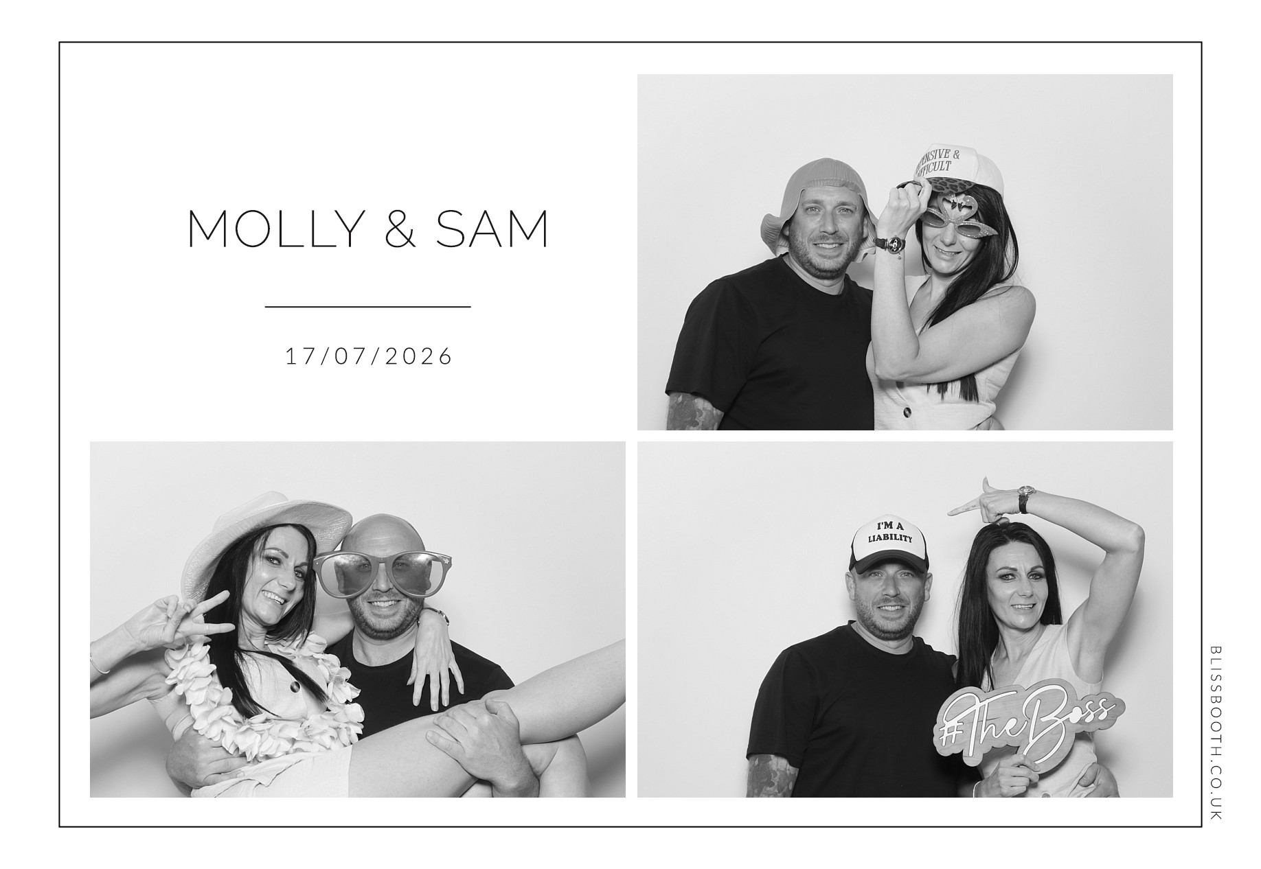 Molly and Sam | View more photos from the event at gallery.blissbooth.co.uk/u/BlissBooth/Molly-and-Sam