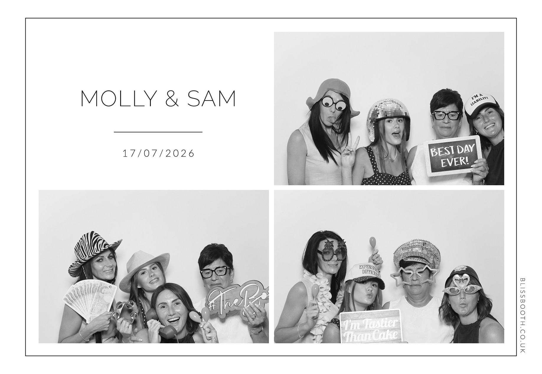 Molly and Sam | View more photos from the event at gallery.blissbooth.co.uk/u/BlissBooth/Molly-and-Sam
