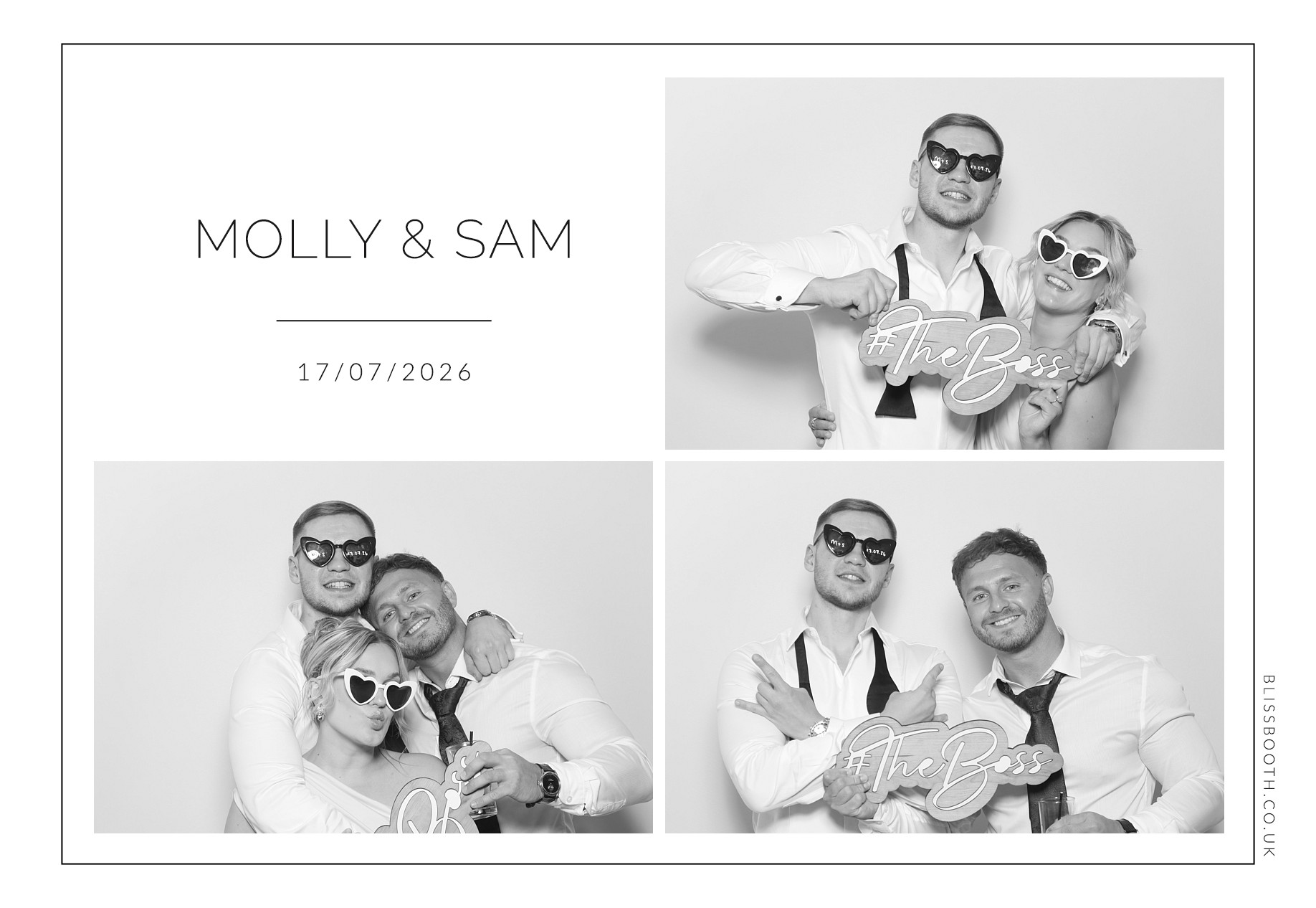 Molly and Sam | View more photos from the event at gallery.blissbooth.co.uk/u/BlissBooth/Molly-and-Sam
