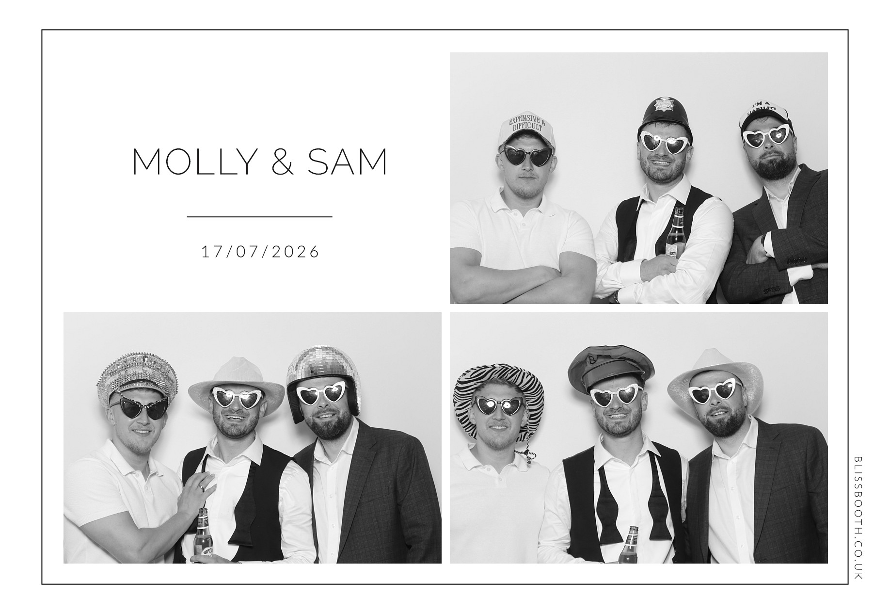 Molly and Sam | View more photos from the event at gallery.blissbooth.co.uk/u/BlissBooth/Molly-and-Sam