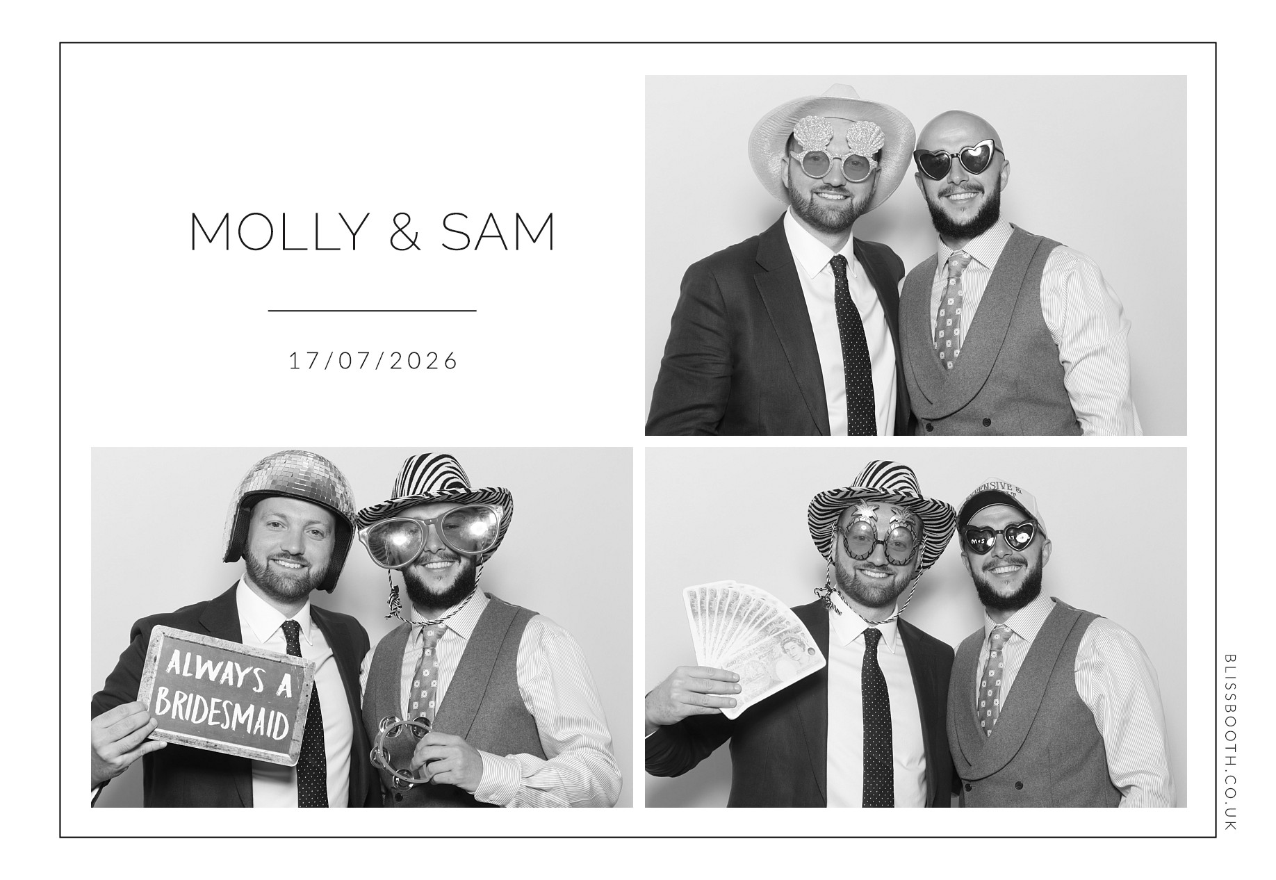 Molly and Sam | View more photos from the event at gallery.blissbooth.co.uk/u/BlissBooth/Molly-and-Sam