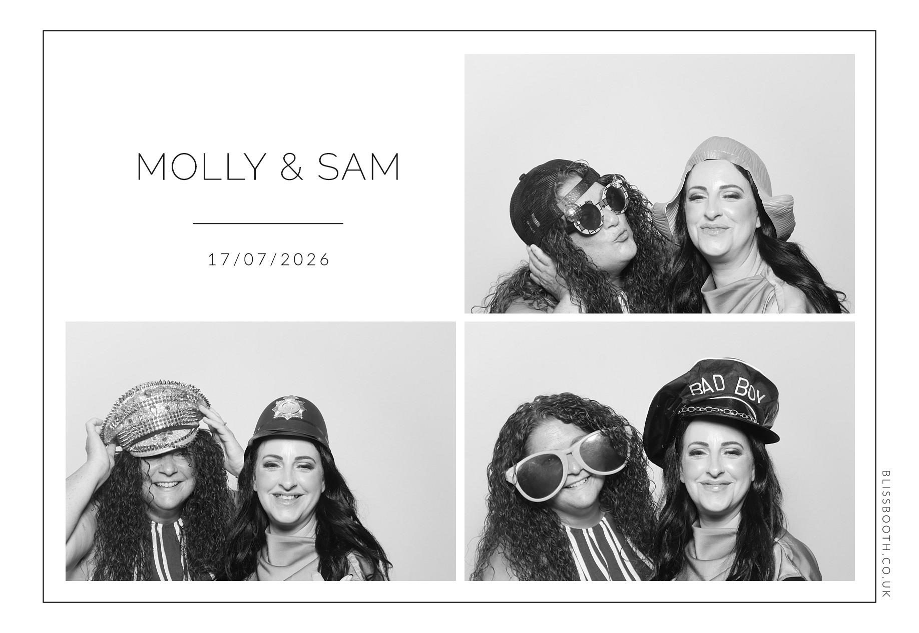 Molly and Sam | View more photos from the event at gallery.blissbooth.co.uk/u/BlissBooth/Molly-and-Sam