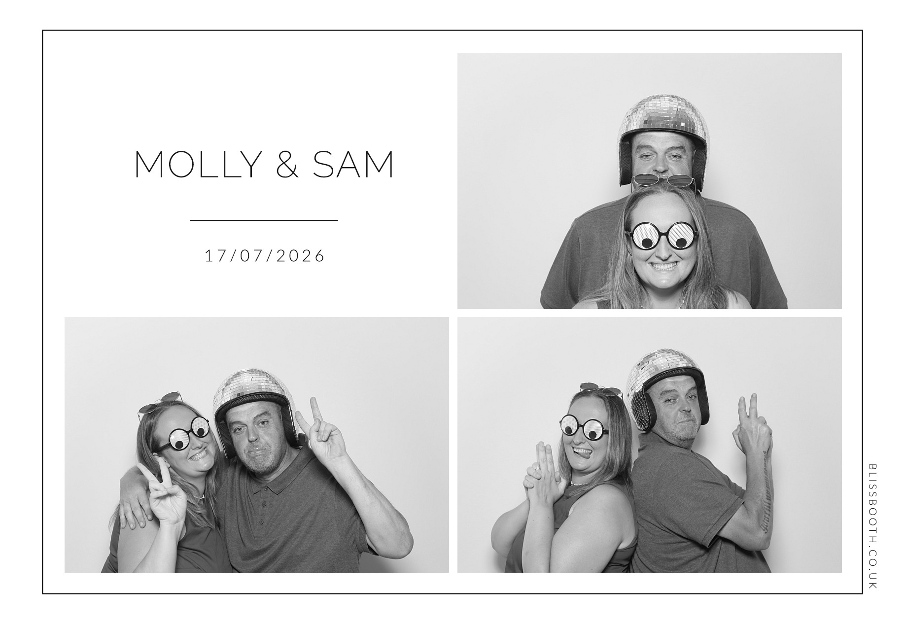 Molly and Sam | View more photos from the event at gallery.blissbooth.co.uk/u/BlissBooth/Molly-and-Sam