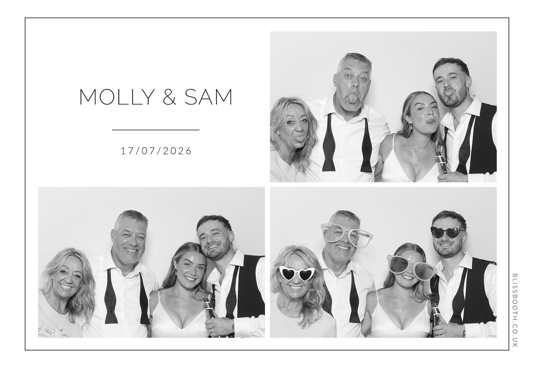 Molly and Sam | View more photos from the event at gallery.blissbooth.co.uk/u/BlissBooth/Molly-and-Sam