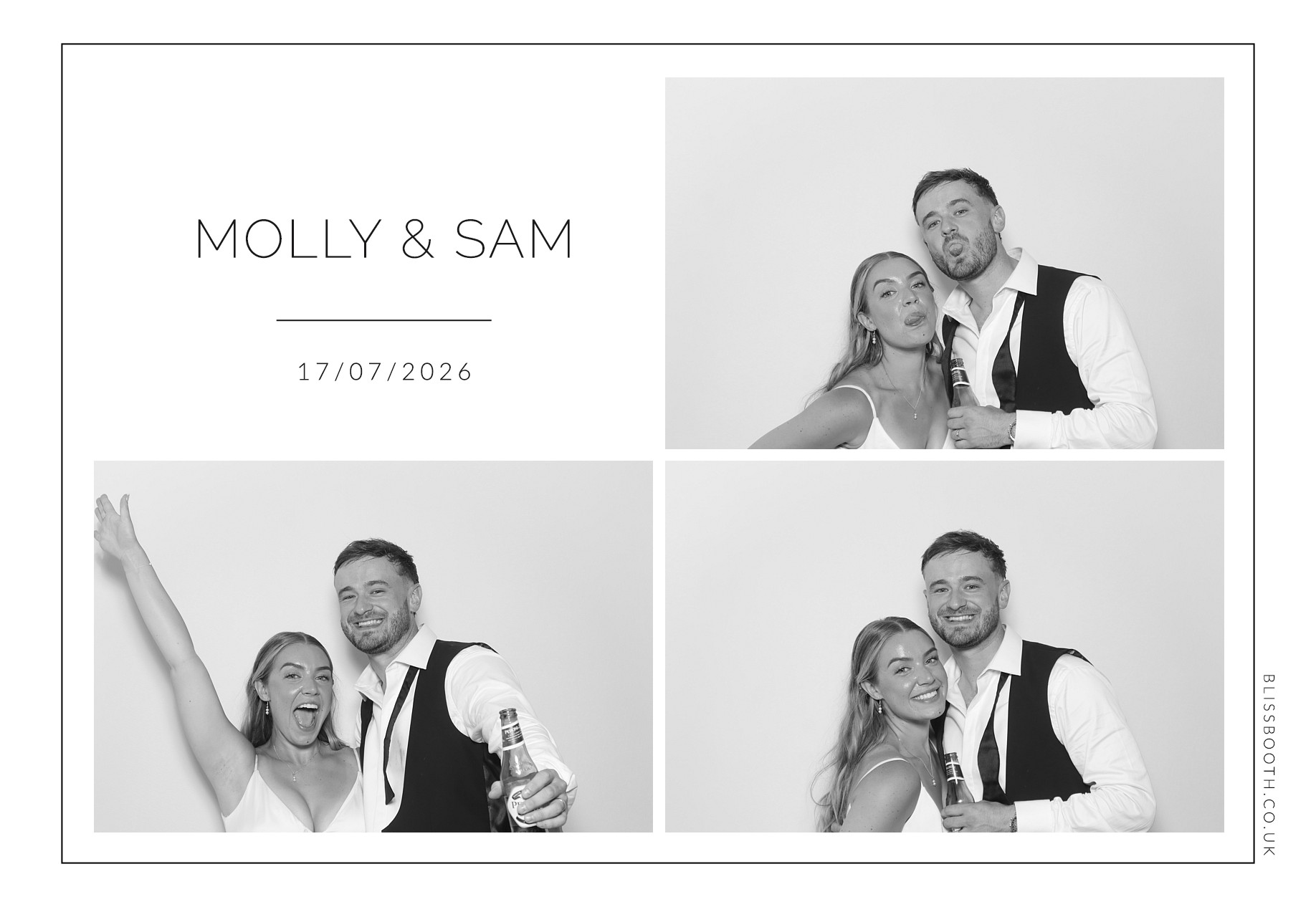 Molly and Sam | View more photos from the event at gallery.blissbooth.co.uk/u/BlissBooth/Molly-and-Sam