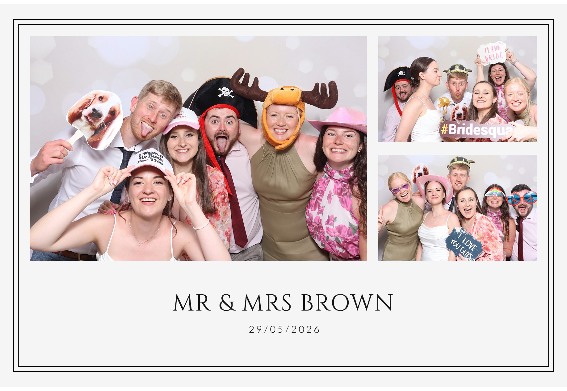 Mr and Mrs Brown | View more photos from the event at gallery.blissbooth.co.uk/u/BlissBooth/Mr-and-Mrs-Brown