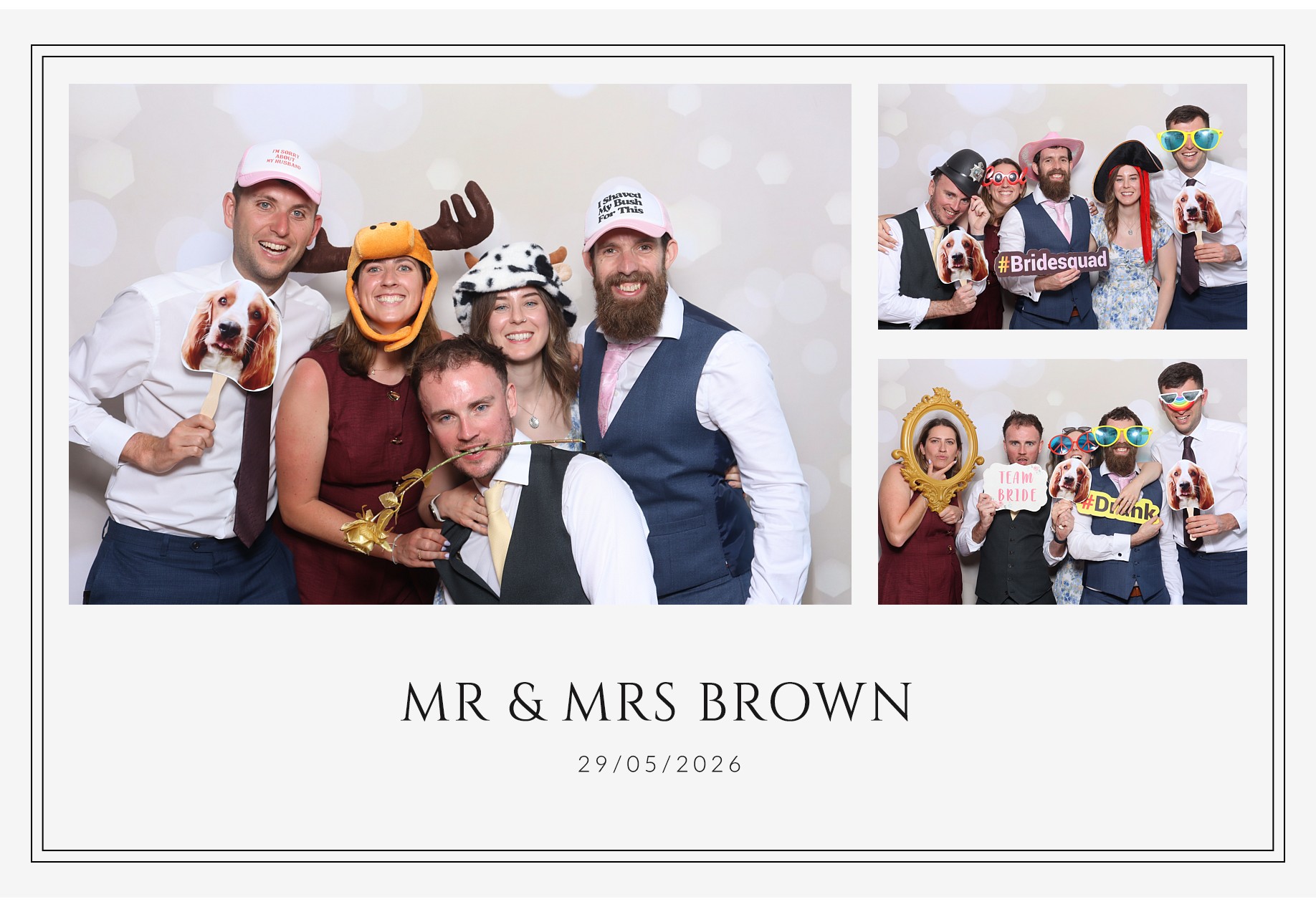 Mr and Mrs Brown | View more photos from the event at gallery.blissbooth.co.uk/u/BlissBooth/Mr-and-Mrs-Brown