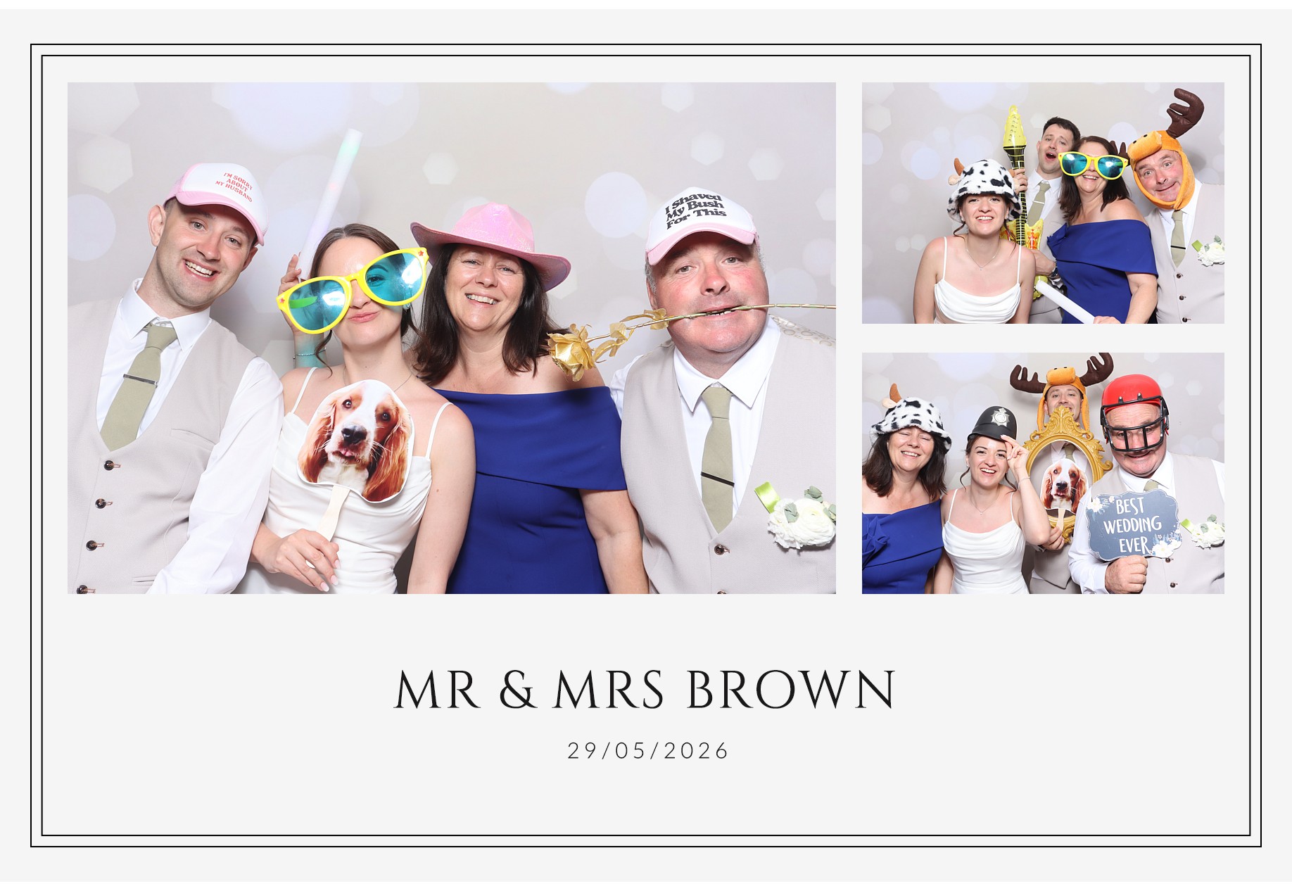 Mr and Mrs Brown | View more photos from the event at gallery.blissbooth.co.uk/u/BlissBooth/Mr-and-Mrs-Brown