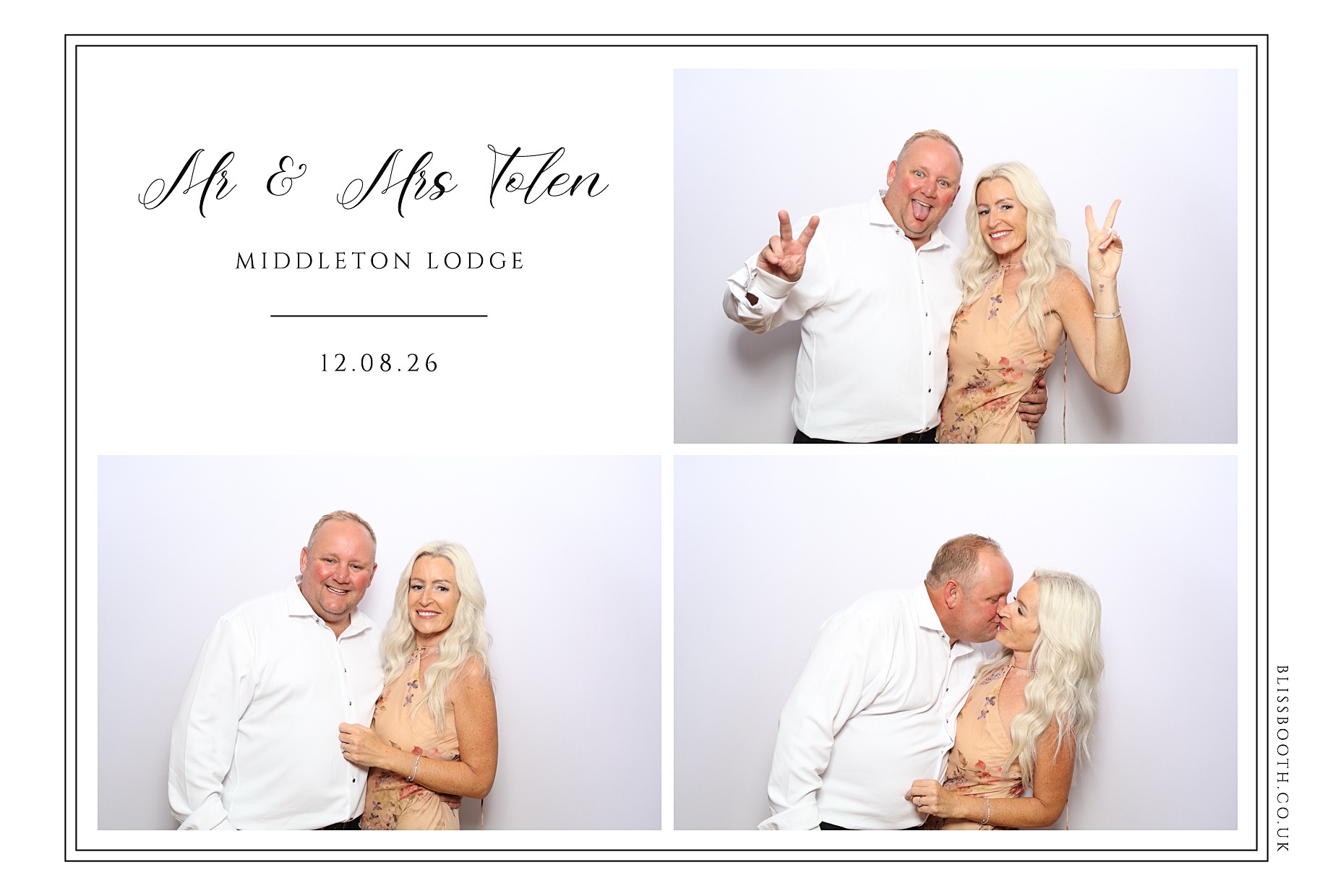 Mr and Mrs Tolen | View more photos from the event at gallery.blissbooth.co.uk/u/BlissBooth/Mr-and-Mrs-Tolen