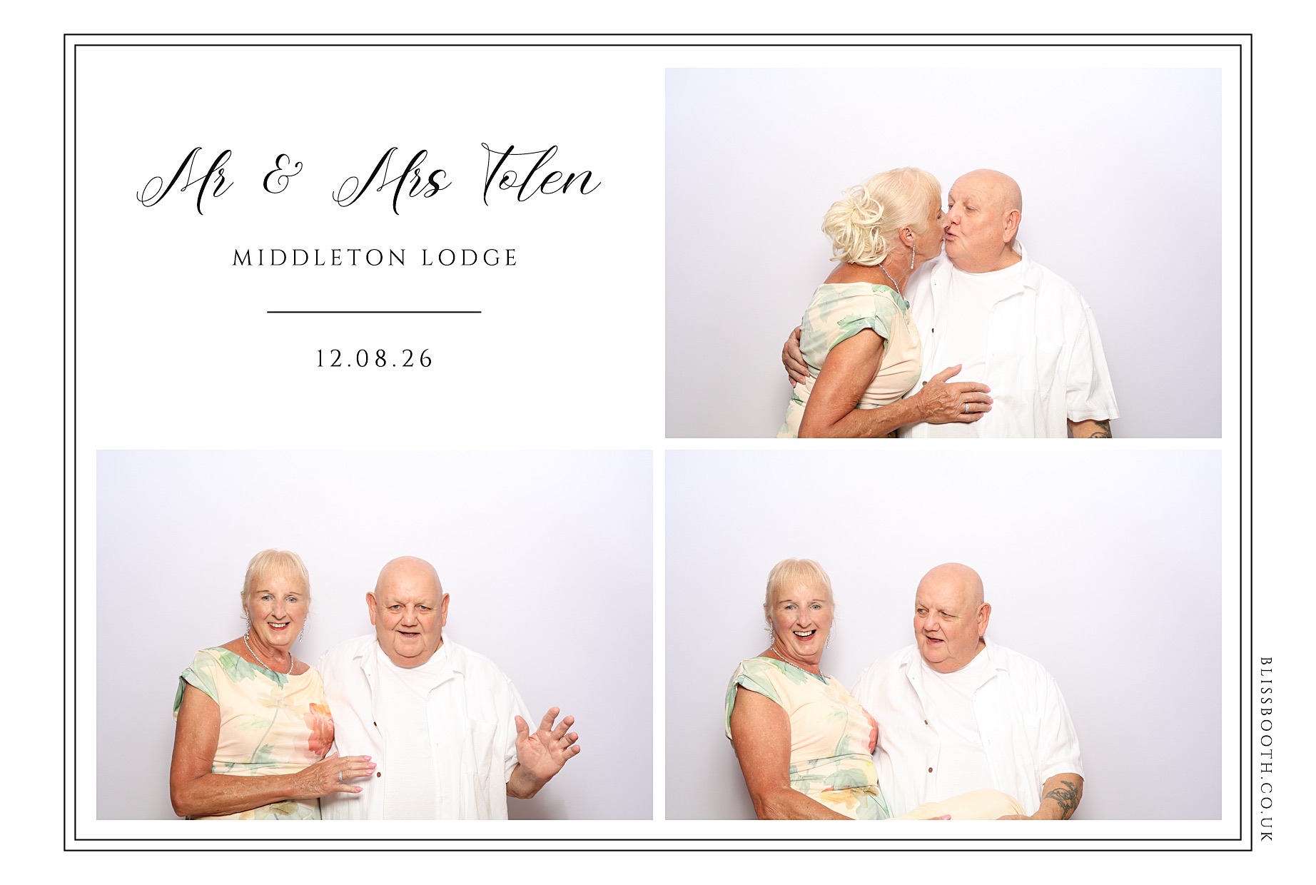 Mr and Mrs Tolen | View more photos from the event at gallery.blissbooth.co.uk/u/BlissBooth/Mr-and-Mrs-Tolen