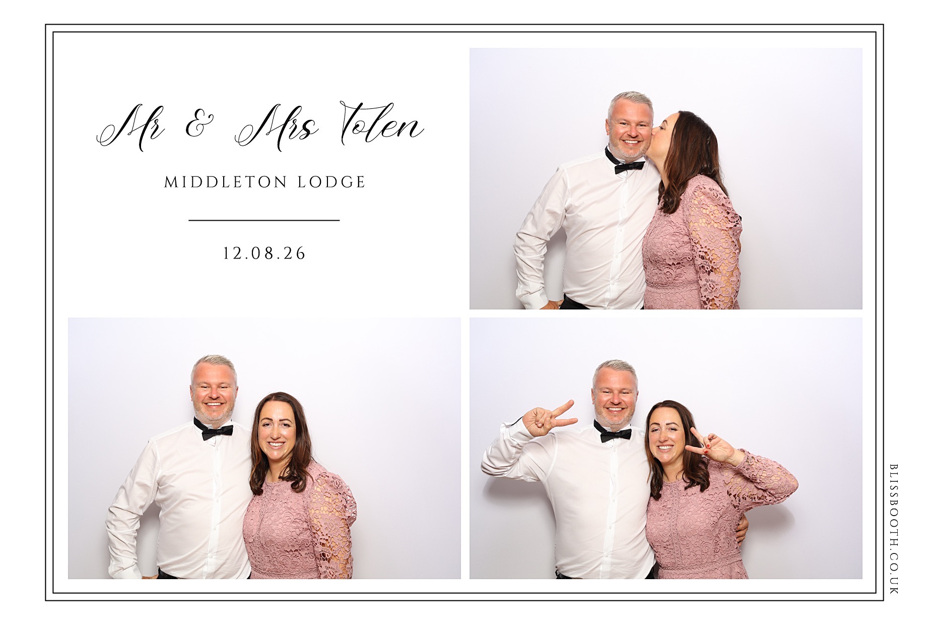 Mr and Mrs Tolen | View more photos from the event at gallery.blissbooth.co.uk/u/BlissBooth/Mr-and-Mrs-Tolen