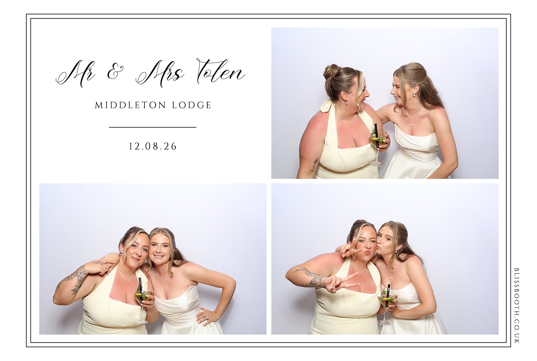 Mr and Mrs Tolen | View more photos from the event at gallery.blissbooth.co.uk/u/BlissBooth/Mr-and-Mrs-Tolen