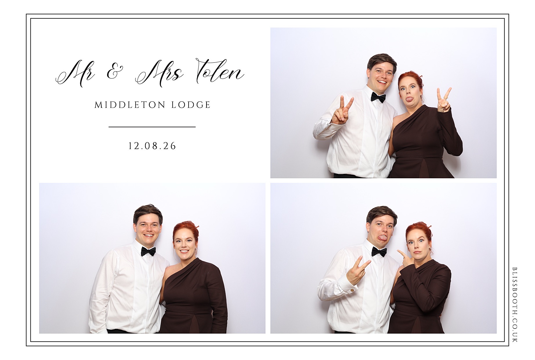 Mr and Mrs Tolen | View more photos from the event at gallery.blissbooth.co.uk/u/BlissBooth/Mr-and-Mrs-Tolen