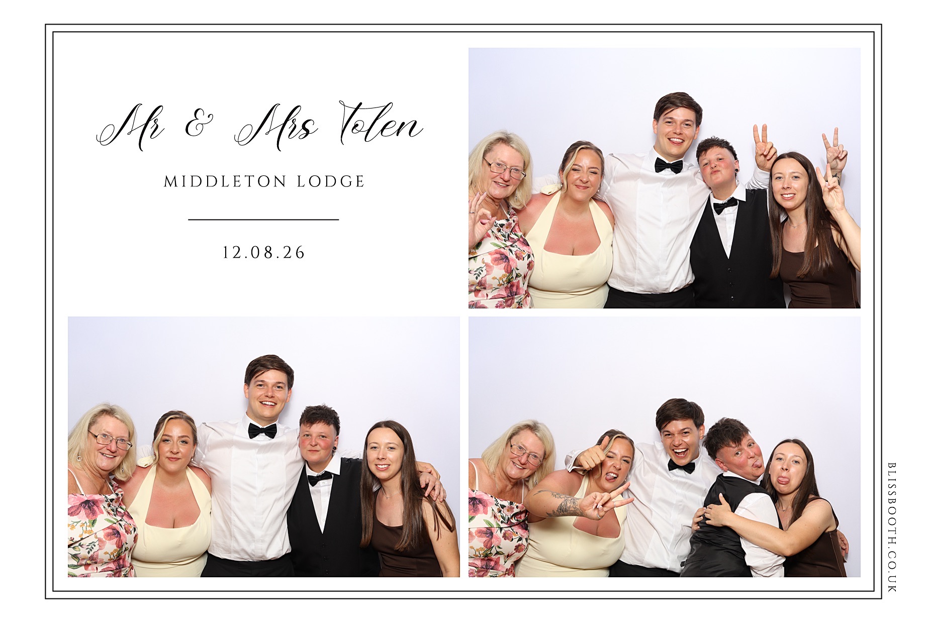 Mr and Mrs Tolen | View more photos from the event at gallery.blissbooth.co.uk/u/BlissBooth/Mr-and-Mrs-Tolen
