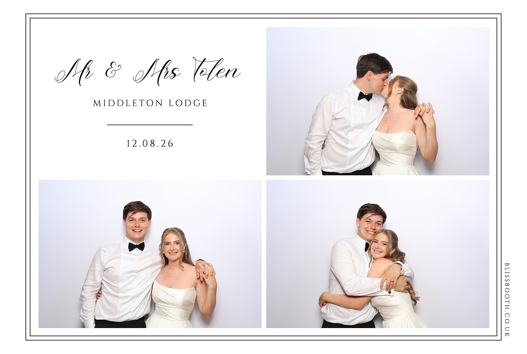 Mr and Mrs Tolen | View more photos from the event at gallery.blissbooth.co.uk/u/BlissBooth/Mr-and-Mrs-Tolen