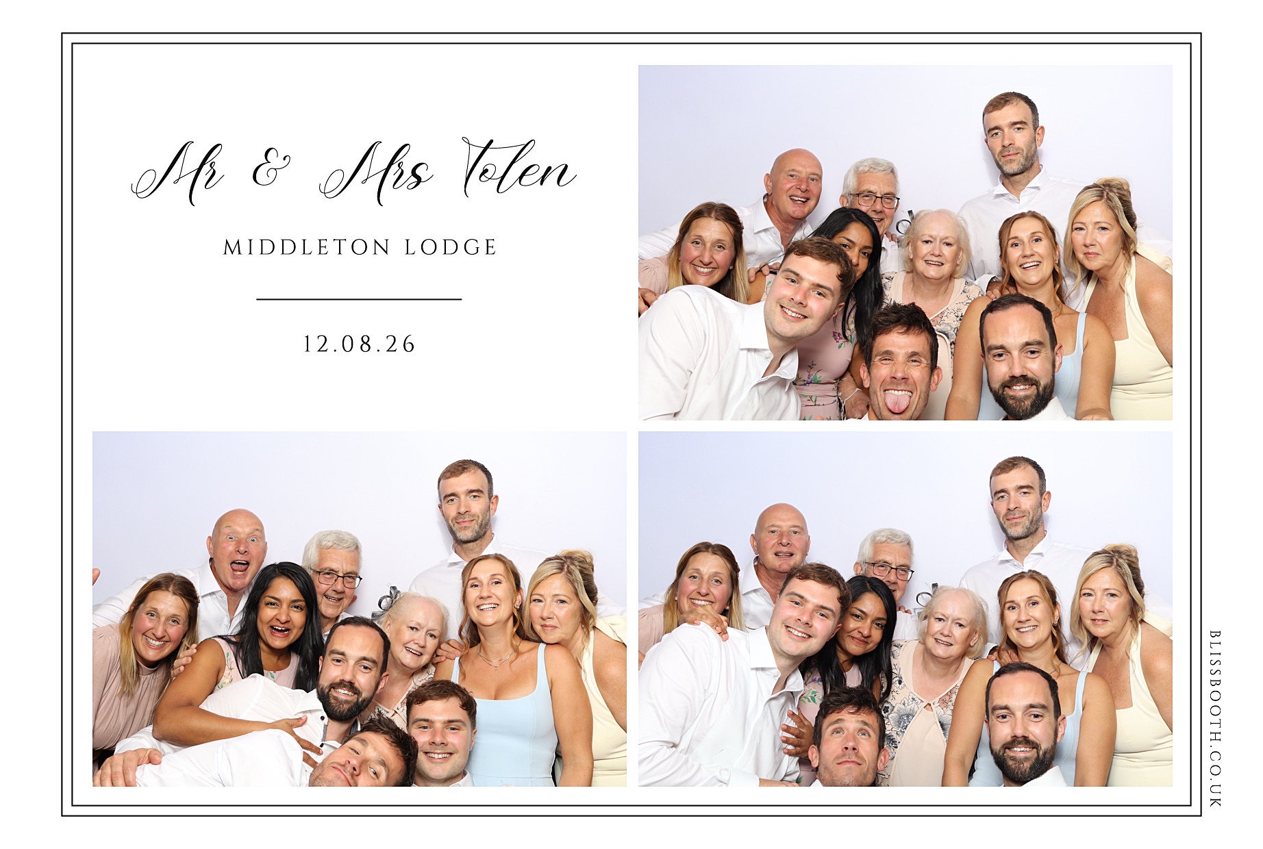 Mr and Mrs Tolen | View more photos from the event at gallery.blissbooth.co.uk/u/BlissBooth/Mr-and-Mrs-Tolen