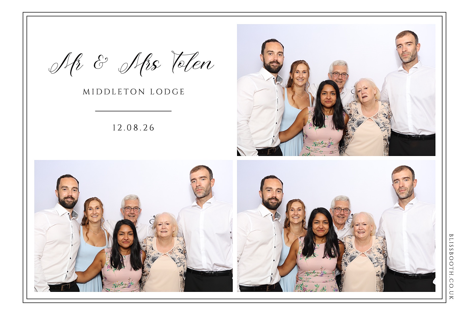 Mr and Mrs Tolen | View more photos from the event at gallery.blissbooth.co.uk/u/BlissBooth/Mr-and-Mrs-Tolen