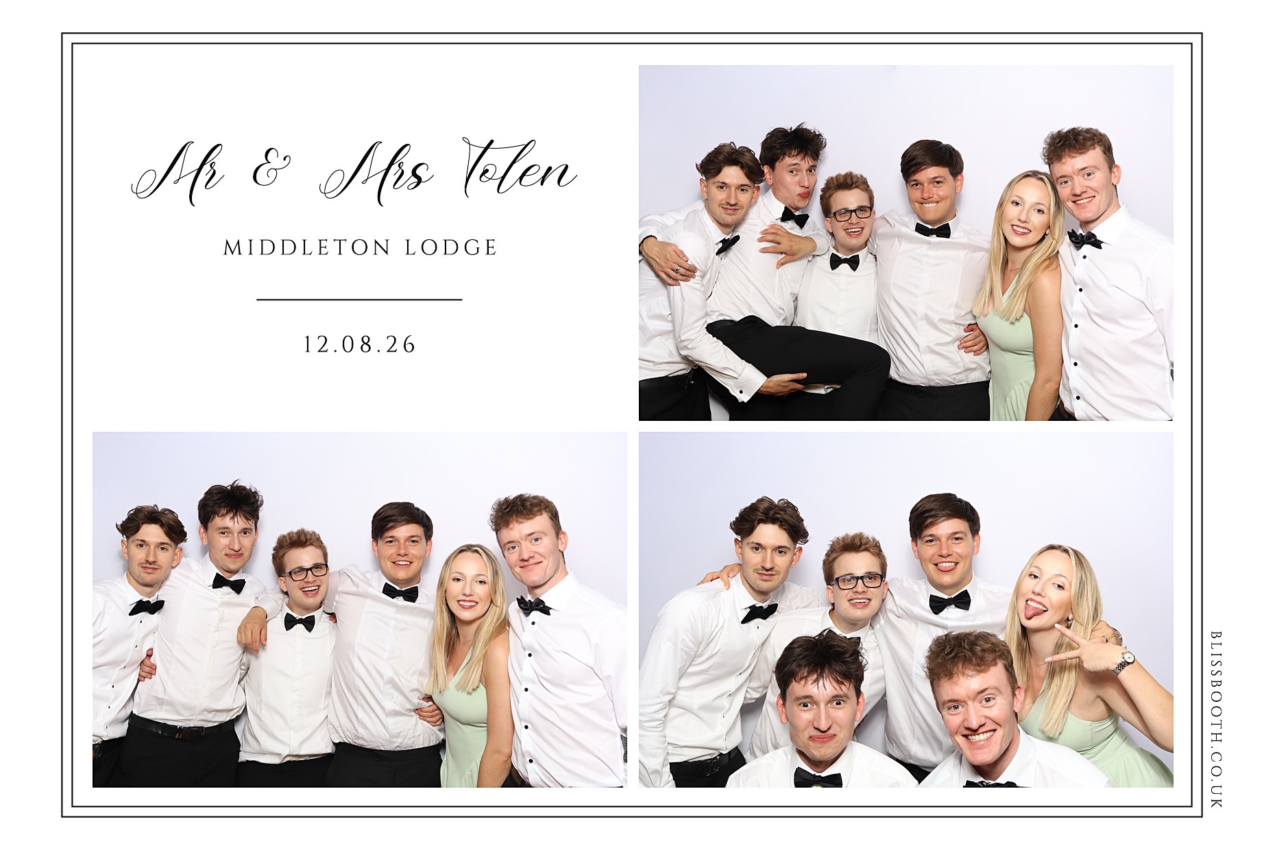 Mr and Mrs Tolen | View more photos from the event at gallery.blissbooth.co.uk/u/BlissBooth/Mr-and-Mrs-Tolen