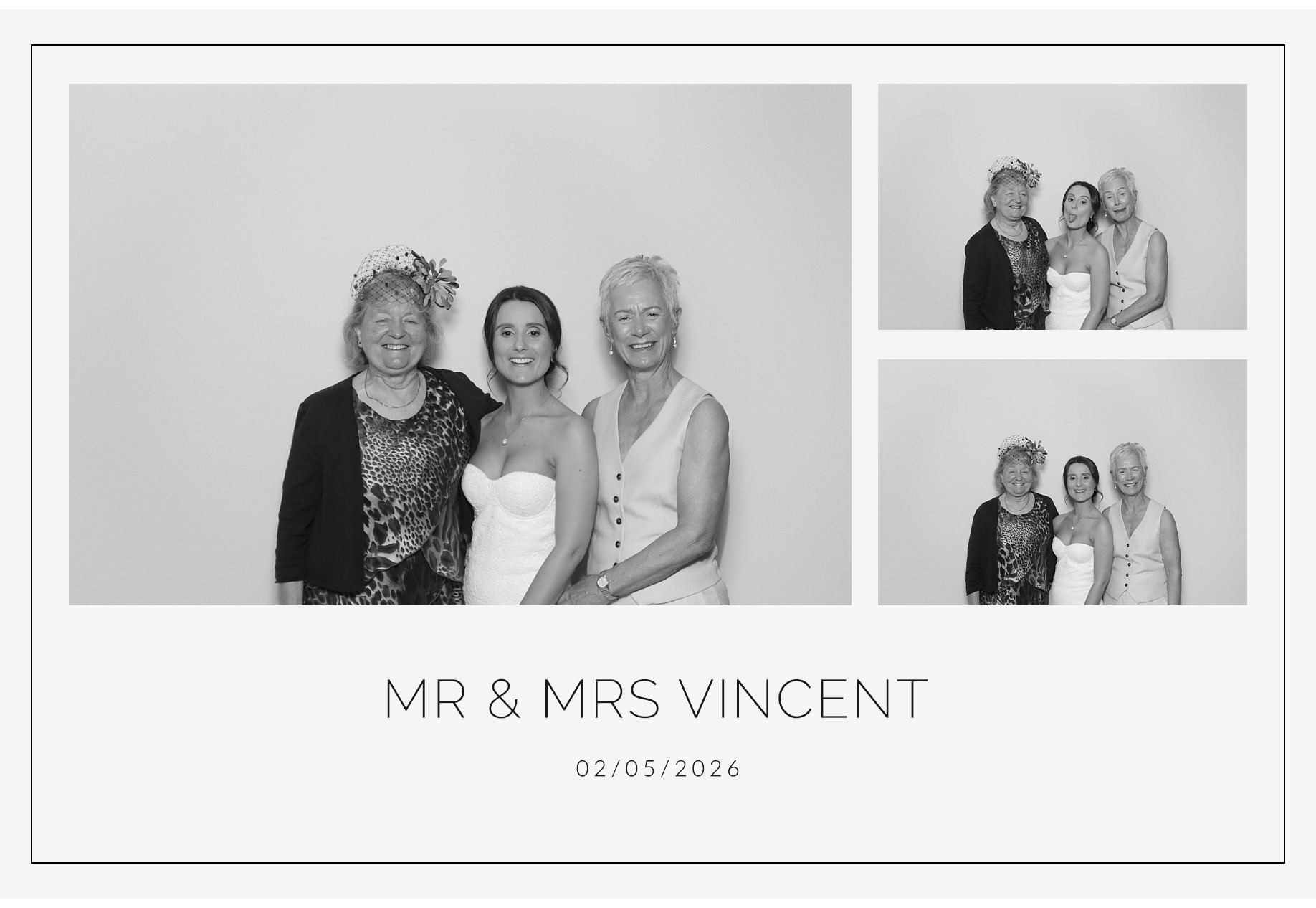 Mr and Mrs Vincent | View more photos from the event at gallery.blissbooth.co.uk/u/BlissBooth/Mr-and-Mrs-Vincent