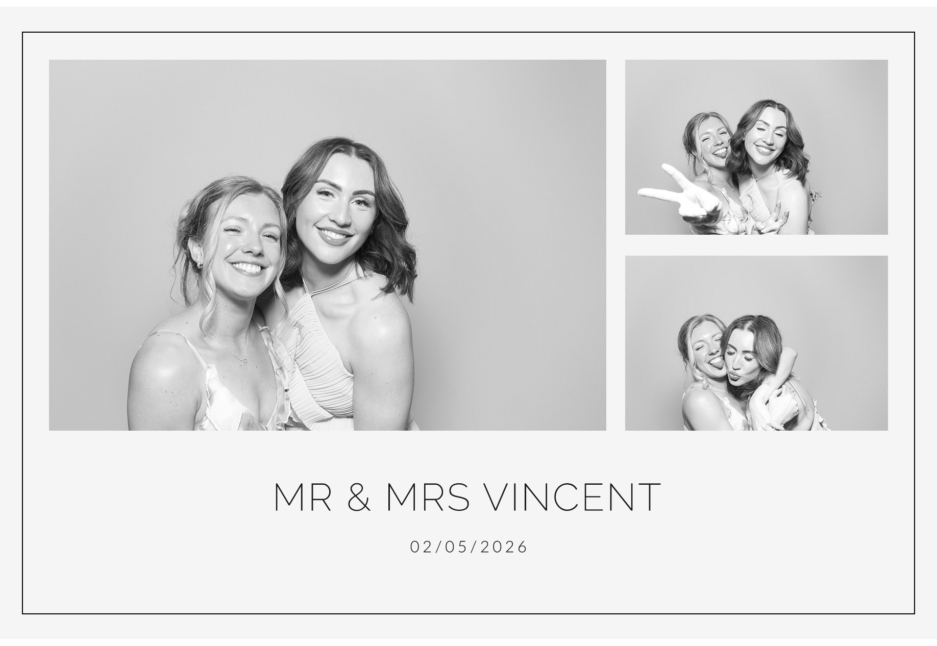 Mr and Mrs Vincent | View more photos from the event at gallery.blissbooth.co.uk/u/BlissBooth/Mr-and-Mrs-Vincent