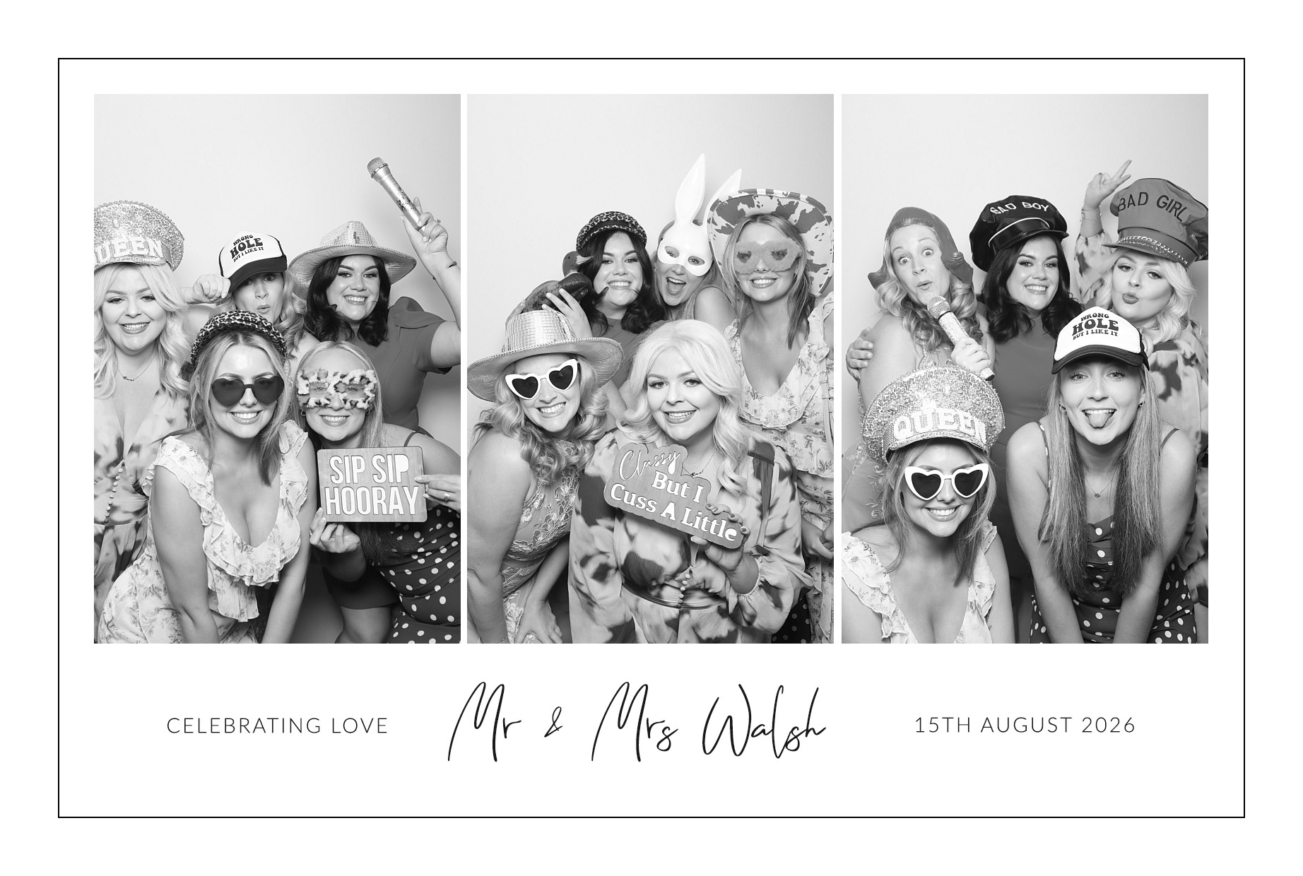 Mr and Mrs Walsh | View more photos from the event at gallery.blissbooth.co.uk/u/BlissBooth/Mr-and-Mrs-Walsh