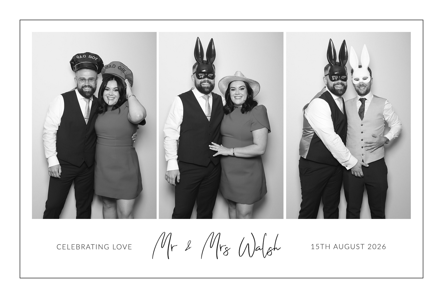 Mr and Mrs Walsh | View more photos from the event at gallery.blissbooth.co.uk/u/BlissBooth/Mr-and-Mrs-Walsh