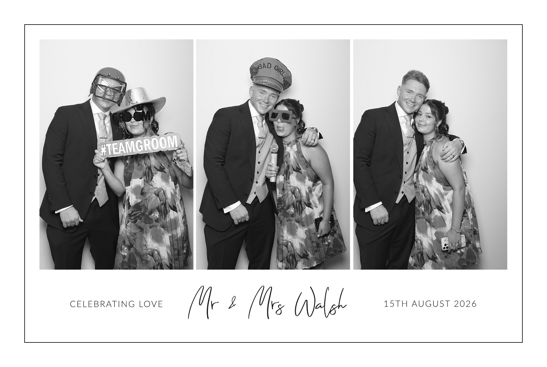 Mr and Mrs Walsh | View more photos from the event at gallery.blissbooth.co.uk/u/BlissBooth/Mr-and-Mrs-Walsh