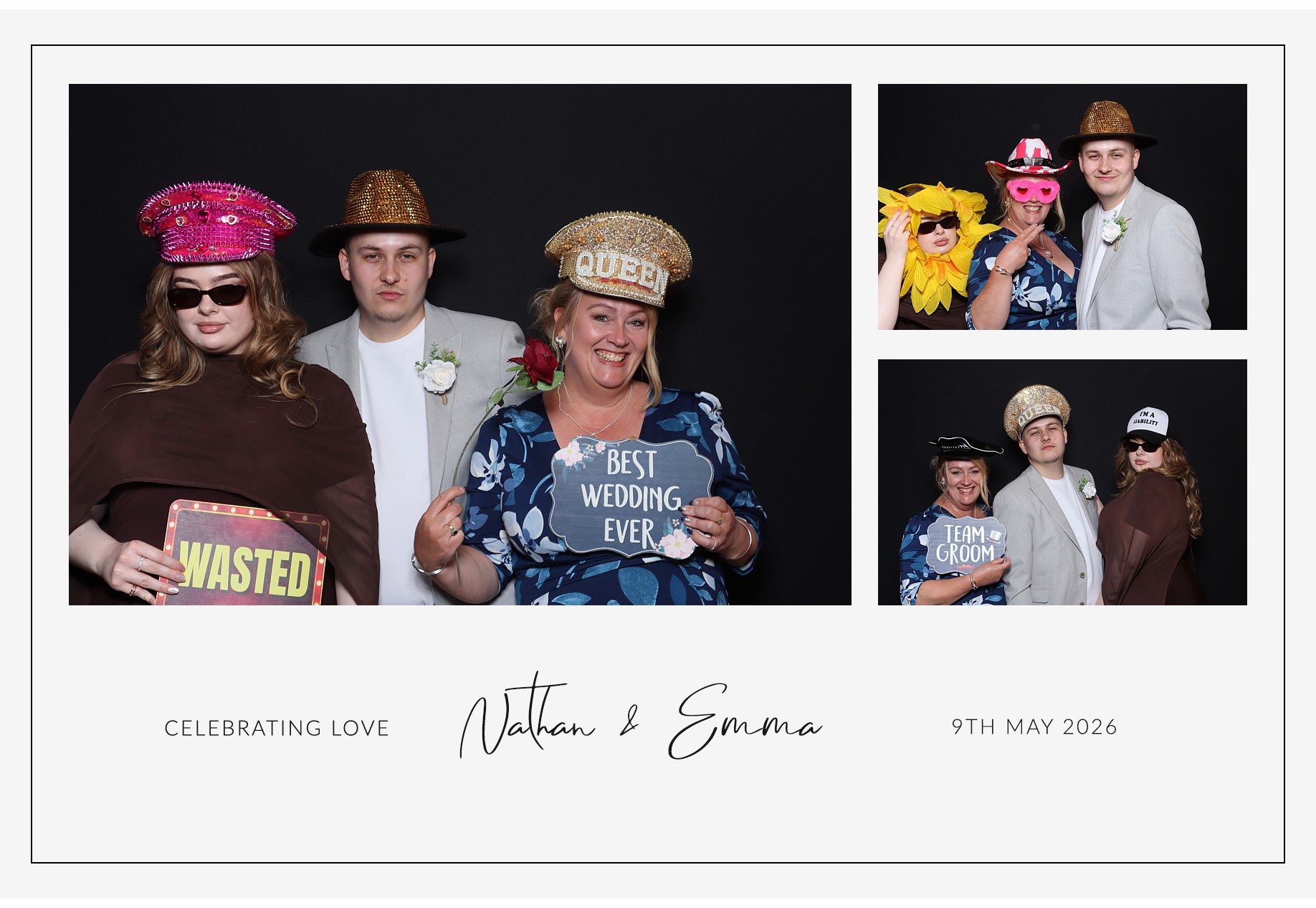 Nathan and Emma | View more photos from the event at gallery.blissbooth.co.uk/u/BlissBooth/Nathan-and-Emma