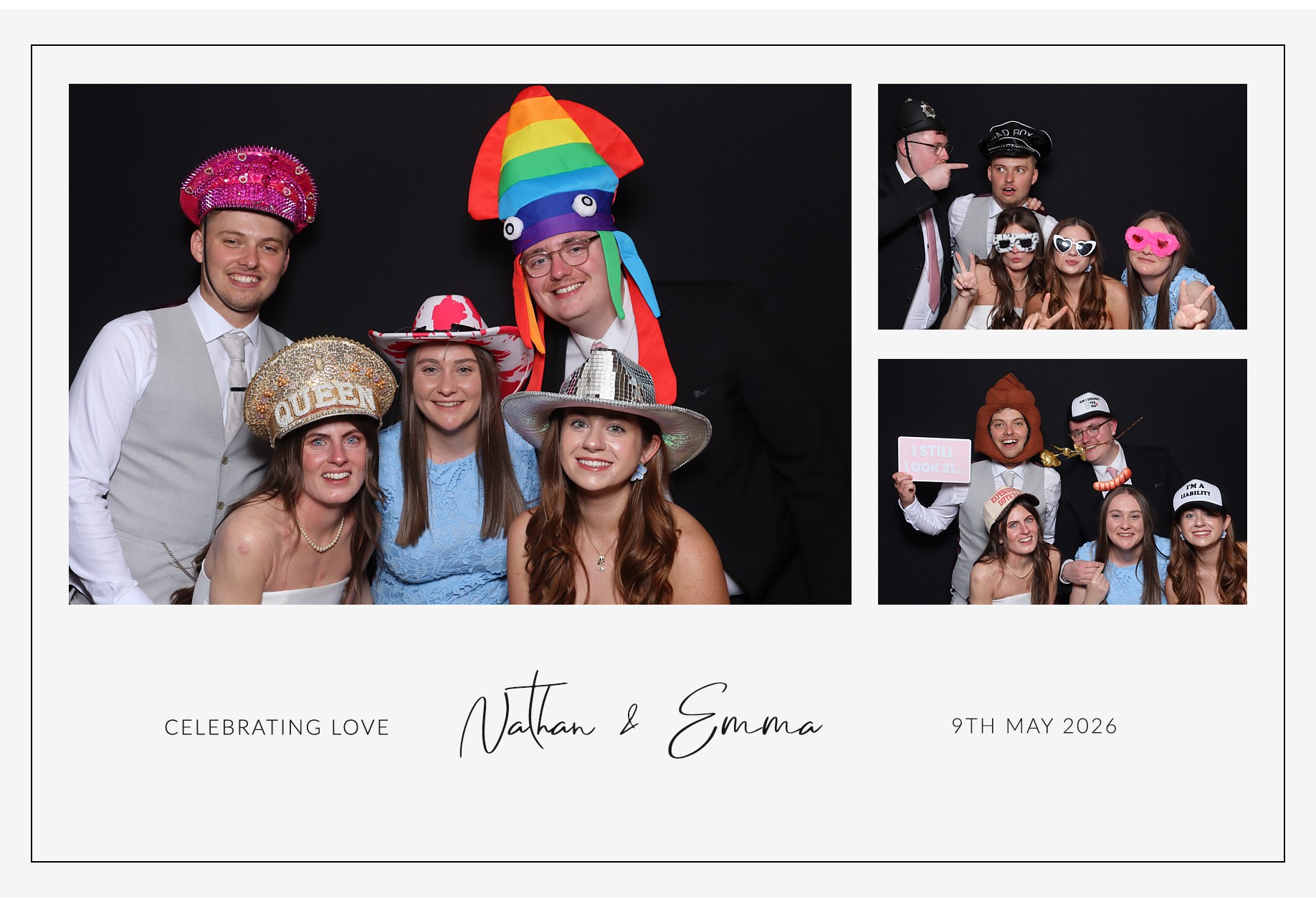 Nathan and Emma | View more photos from the event at gallery.blissbooth.co.uk/u/BlissBooth/Nathan-and-Emma