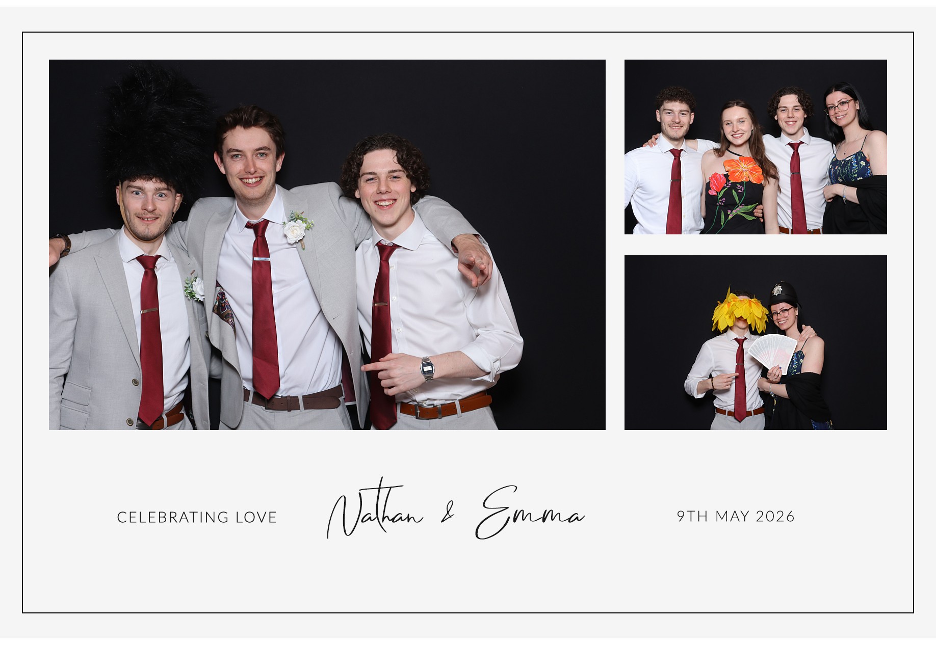 Nathan and Emma | View more photos from the event at gallery.blissbooth.co.uk/u/BlissBooth/Nathan-and-Emma